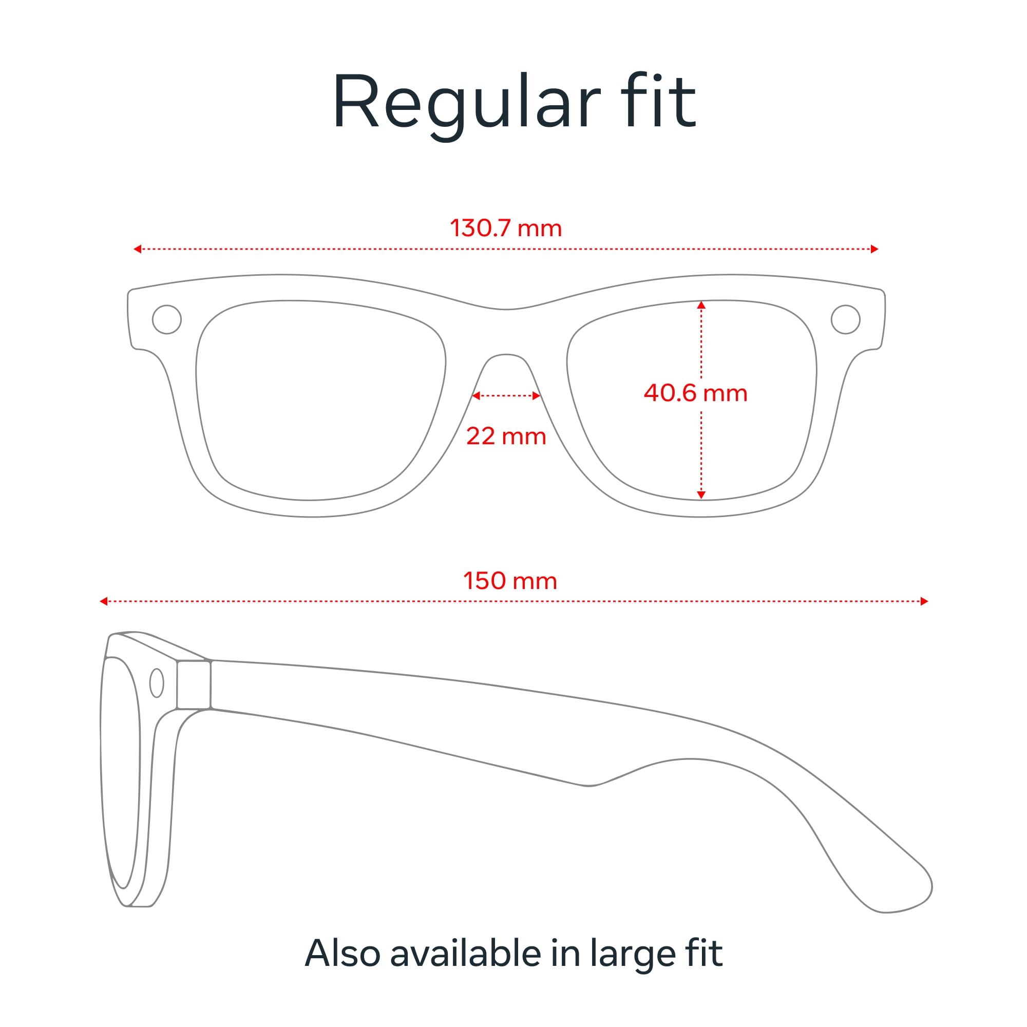 Ray-Ban Meta Wayfarer Smart AI Glasses (Shiny Black, Green Lenses, Gen 1) g1gp4