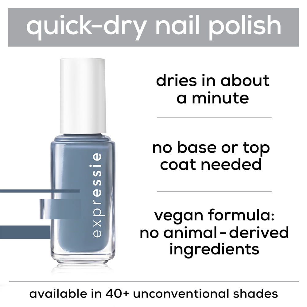 essie Expressie Quick Dry Vegan Nail Polish, Apricot Yellow (0.33 fl oz) apht8