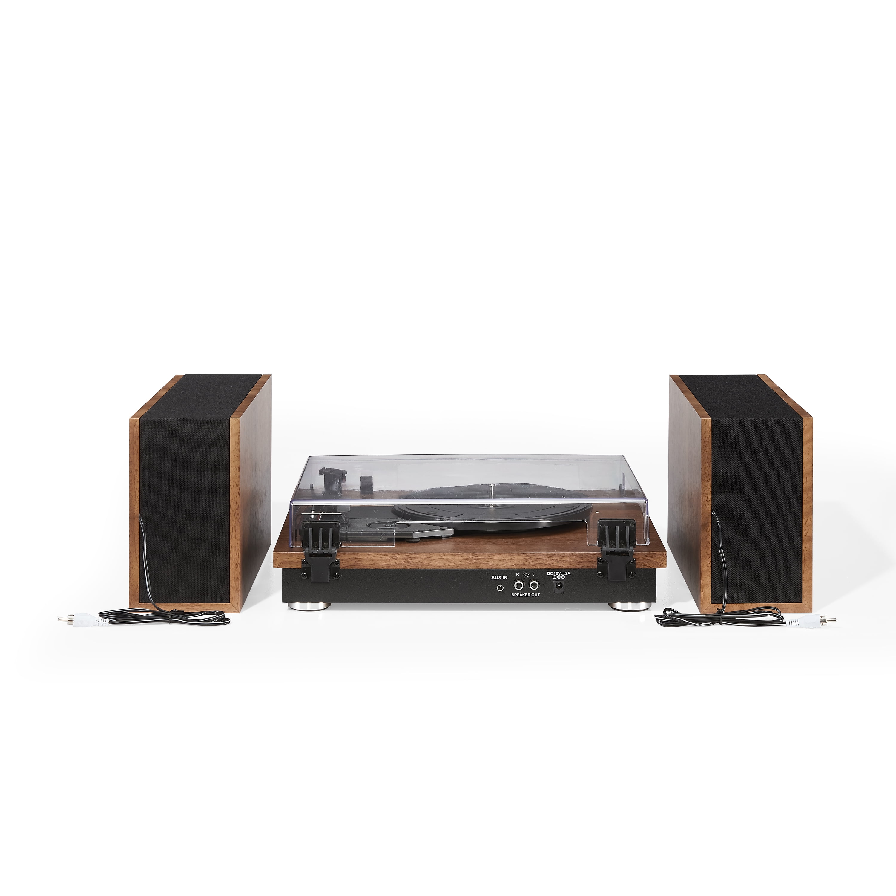 Crosley Riff Bluetooth Vinyl Record Player with Speakers (3-Speed Turntable, 6 Modular Layouts) x6qj5