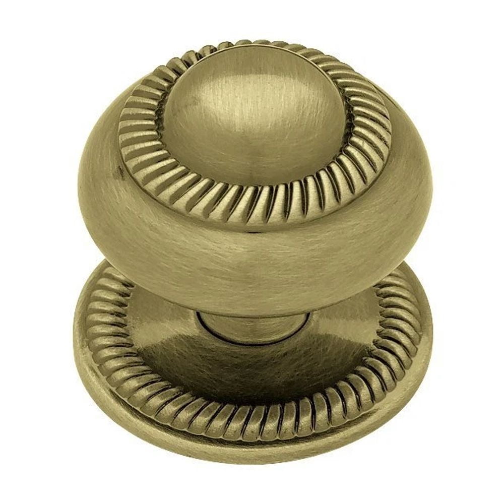 VAULT Cabinet Knobs with Backplates (5 Pack, Brushed Nickel) 9pev5