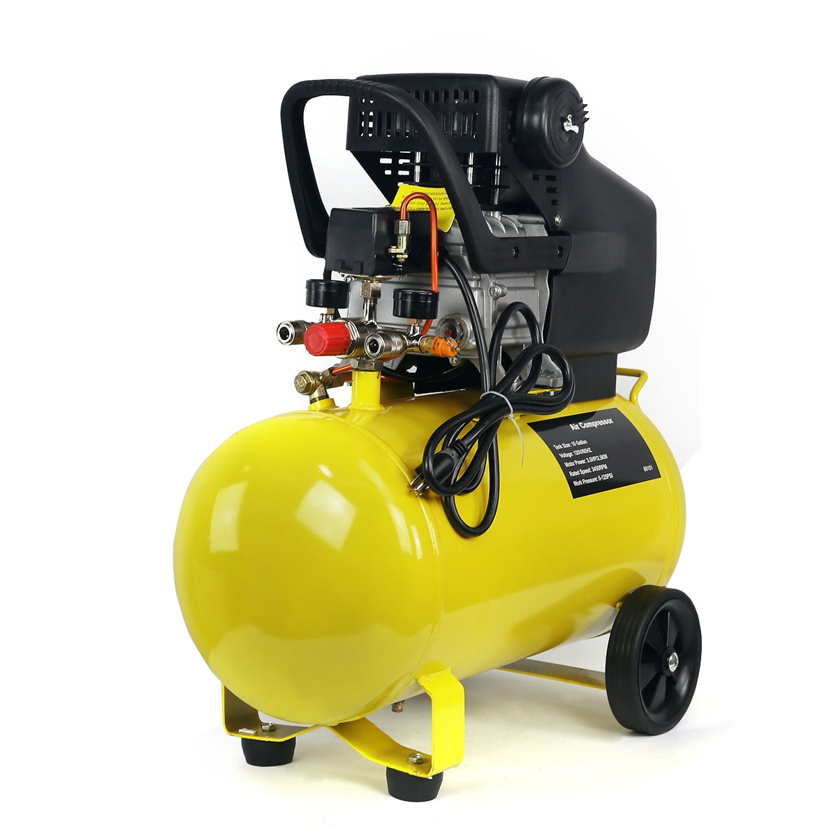 STARK USA 10 Gallon Ultra Quiet Portable Air Compressor, 3.5HP Oil-Lubricated Electric Power Tool (10 Gallon) b7xkg