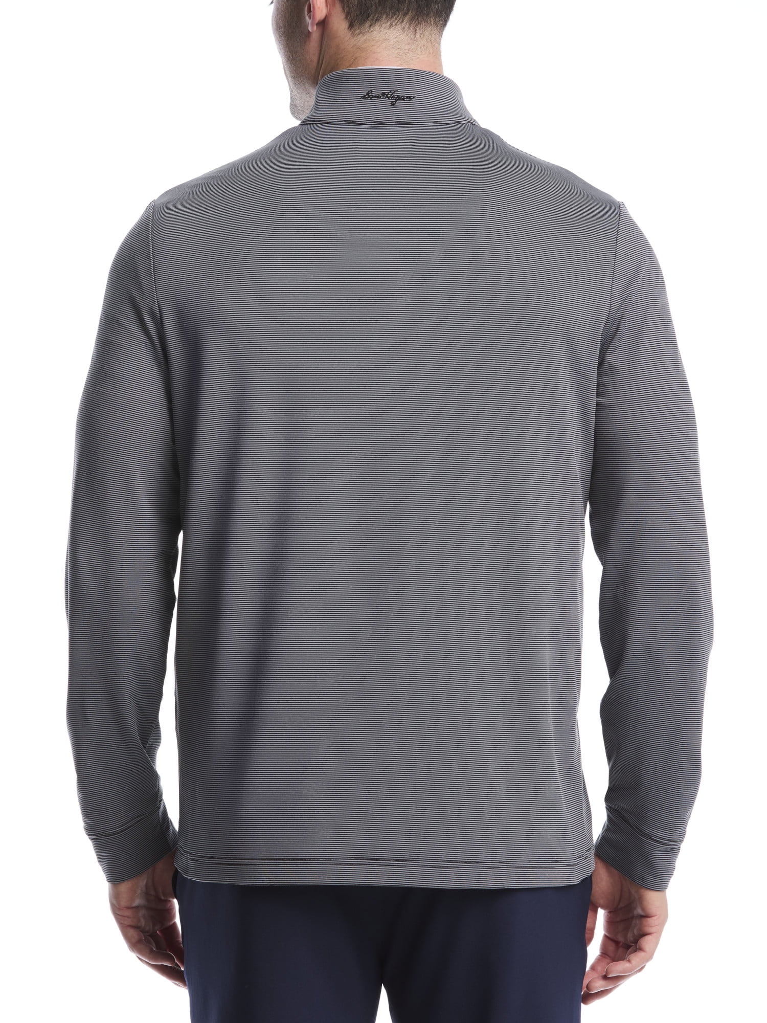 Ben Hogan Men's Performance Long Sleeve Golf Mock Neck 1/4 Zip Sweater (Black, Small) b9cou