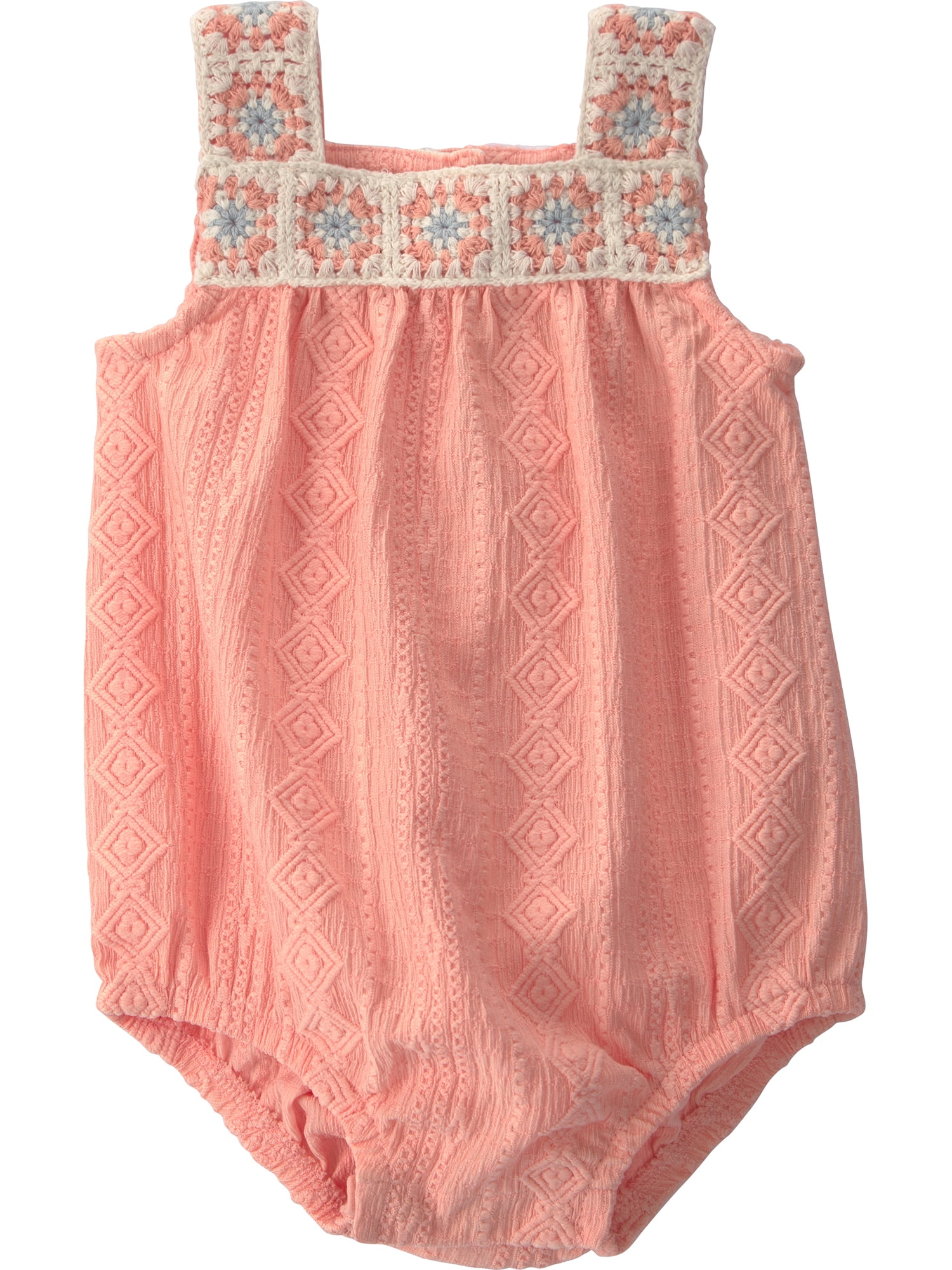 Carter's Child of Mine Baby Girl Bubble Romper (Orange, 0-3 Months) xi9hl