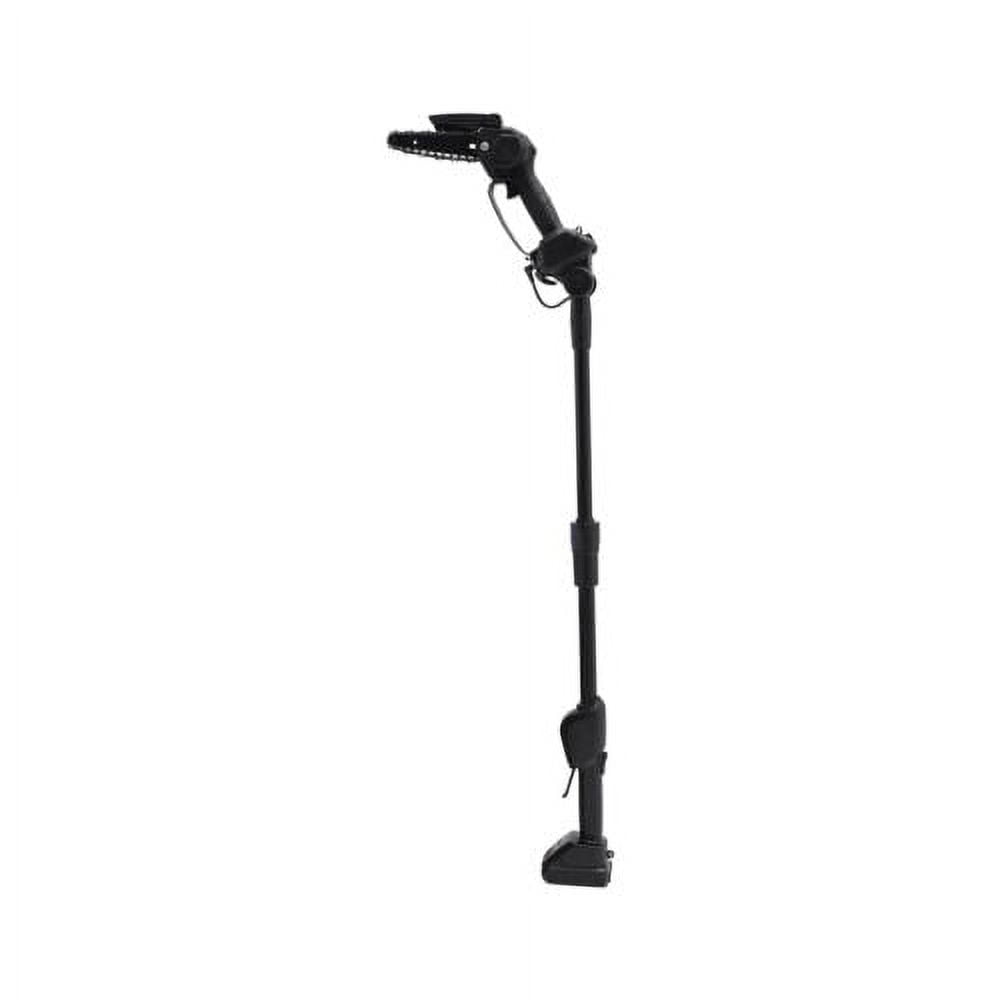 Generic 2-in-1 Cordless Pole Saw for Tree Trimming, Electric Handheld Chainsaw with Extension Pole (Black, 4.26 ft) lp1he