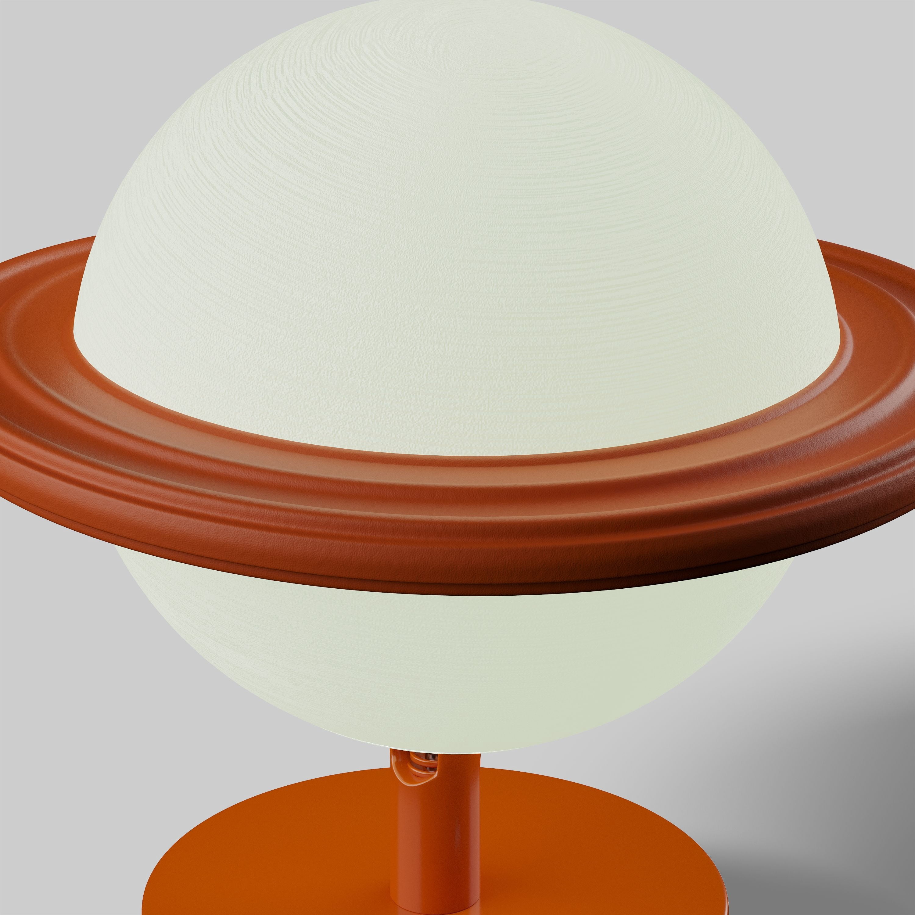 Mainstays Kids Adjustable Planet LED Rechargeable Lamp (Orange, 1 Count) vnly6