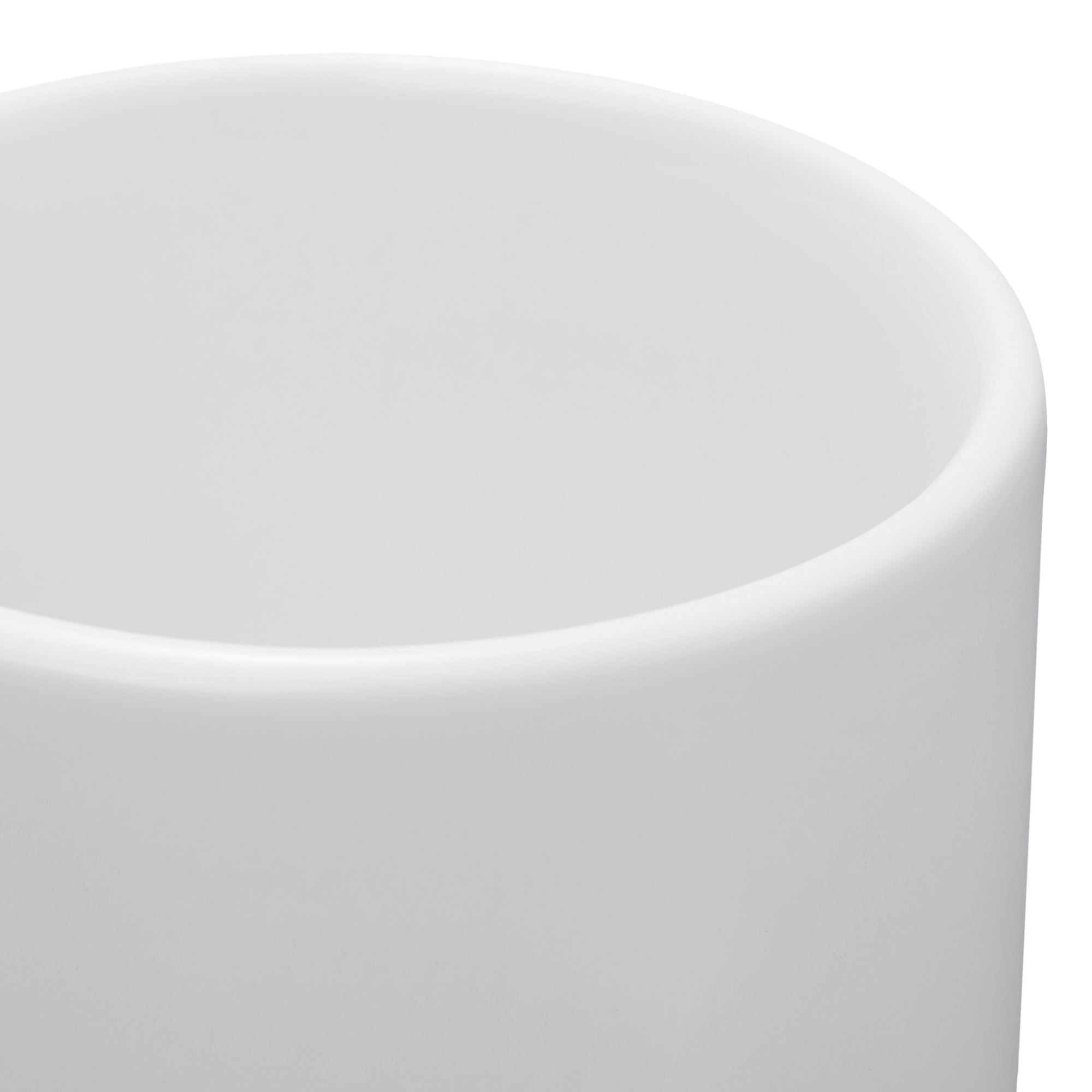 Mainstays Glazed Stoneware Coffee Mug (White, 12 oz) hj1hz