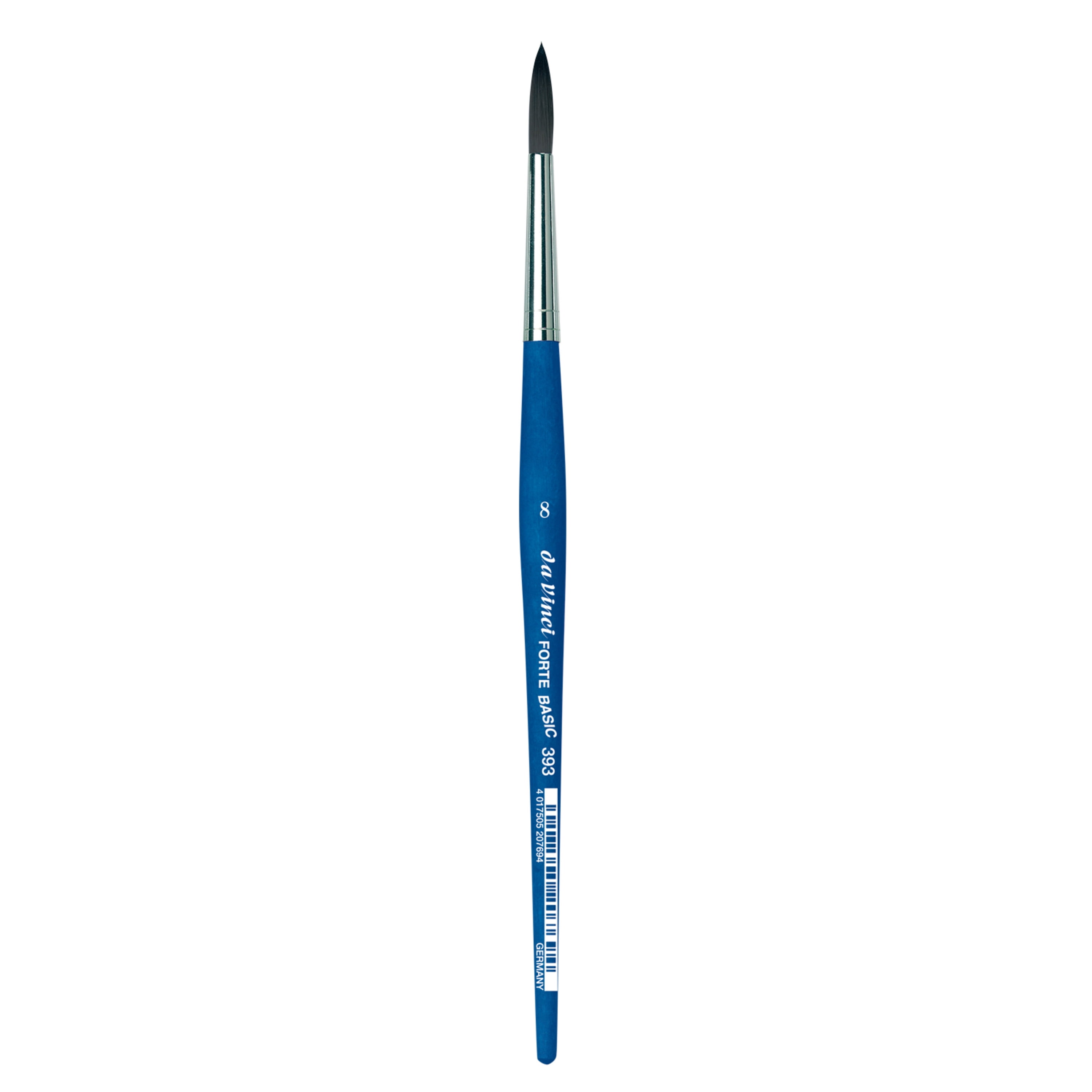 Da Vinci Forte Basic Round Brush (Blue, Size 8) ub4vj