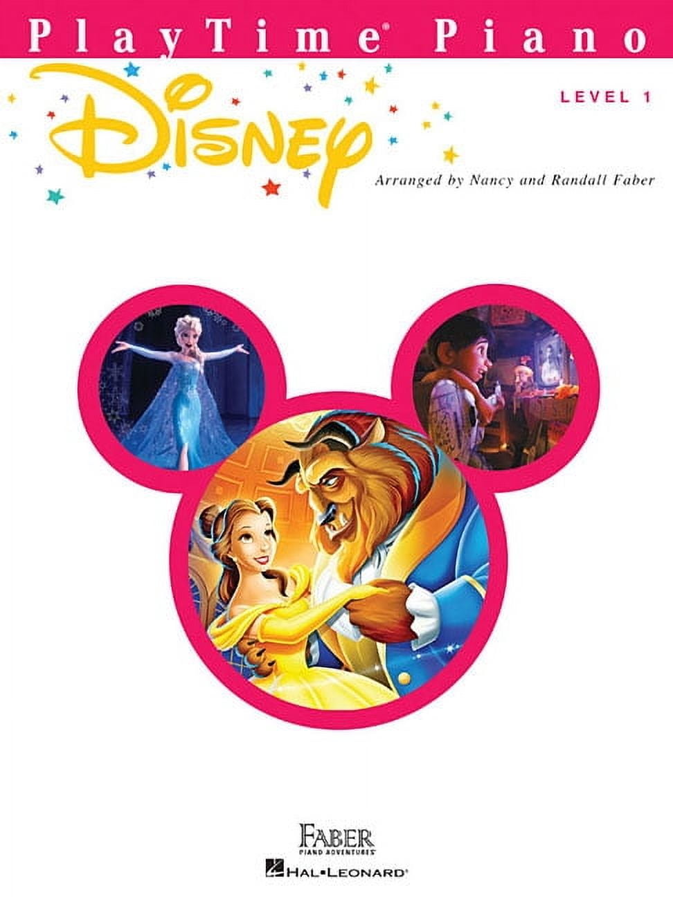 Hal Leonard Playtime Piano Disney Easy Piano Sheet Music for Kids Level 1 Arrangements (24 Pages) mvyaw