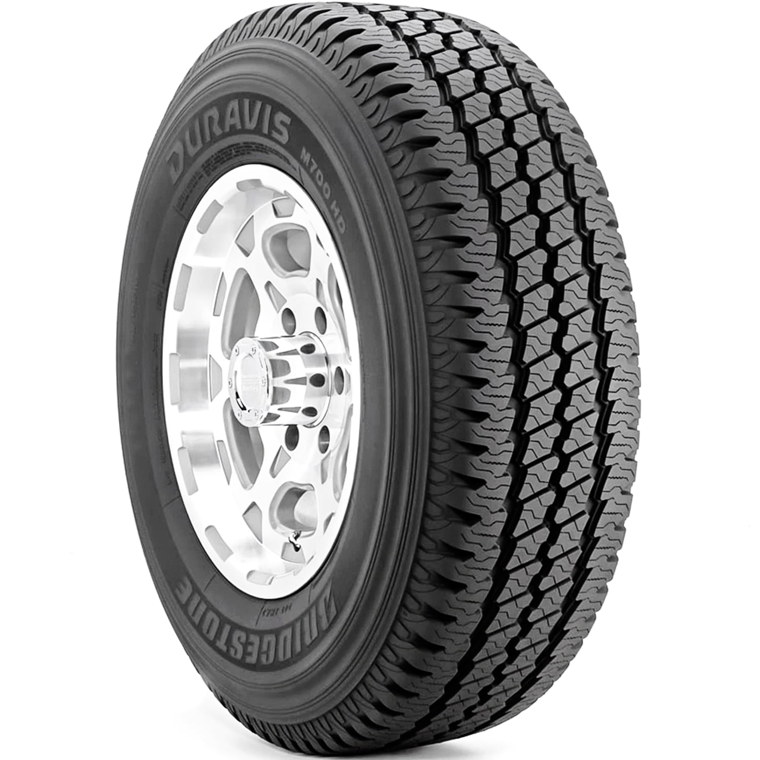 Bridgestone Duravis M700 HD All-Season Trailer Tires (ST235/85R16, 10 Ply, Set of 4) wptsa