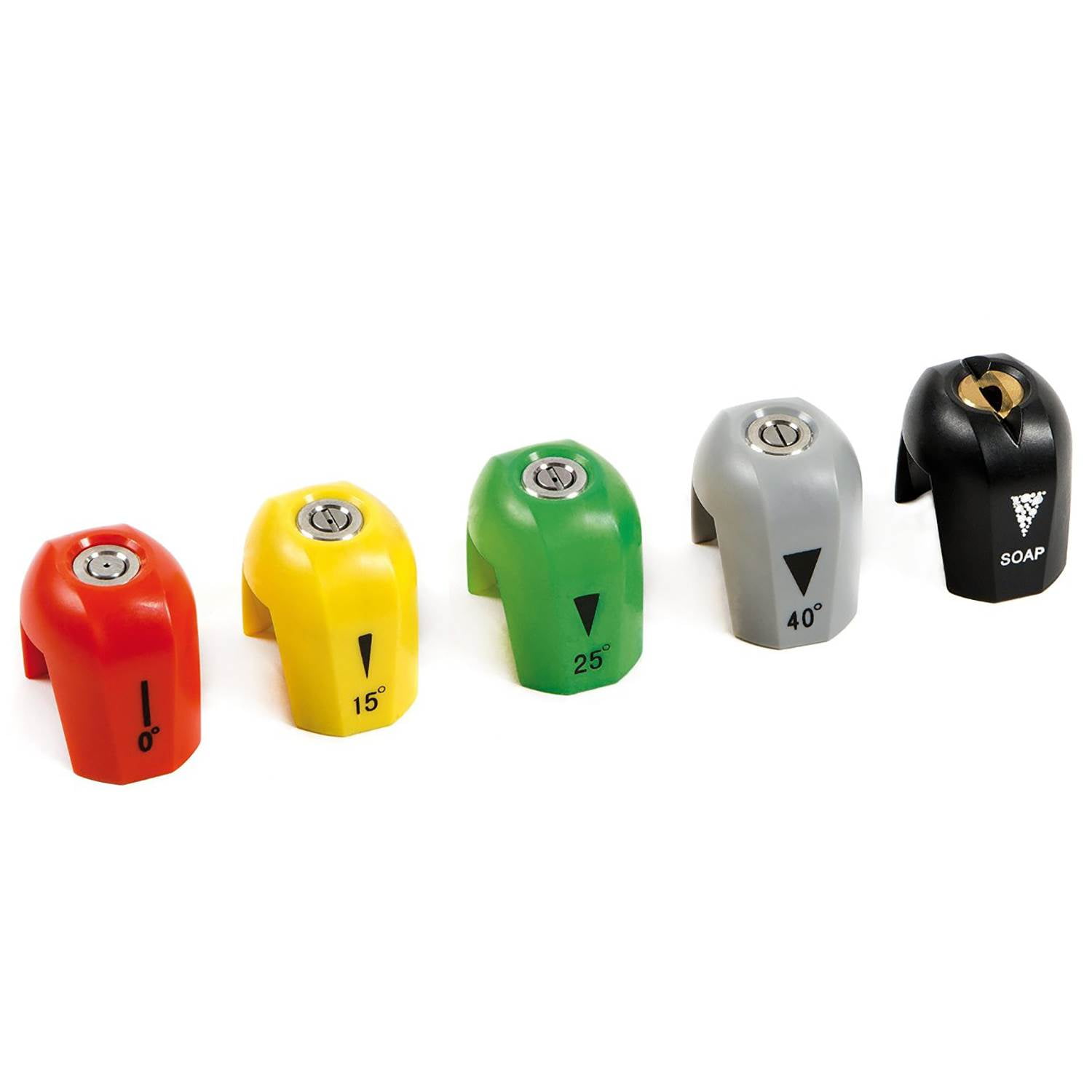 Sun Joe SPX3000-TPS Electric Pressure Washer Quick-Connect Spray Tip Set (Multicolor, 15-Piece Pack) 1j00d