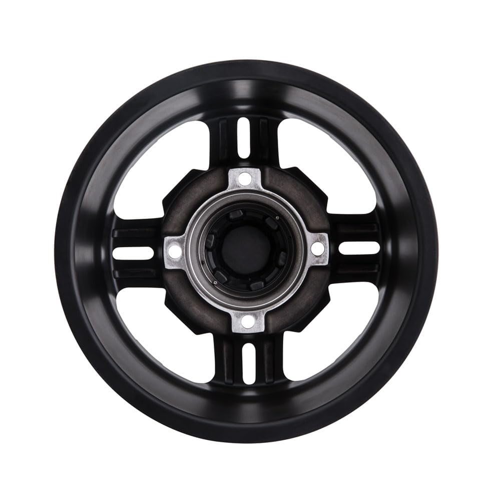 Tusk Beartooth Wheel 12x7 4/137 Bolt Pattern Machined and Black Finish for Kawasaki Mule 610 4x4 XC (12x7 in) 8zton