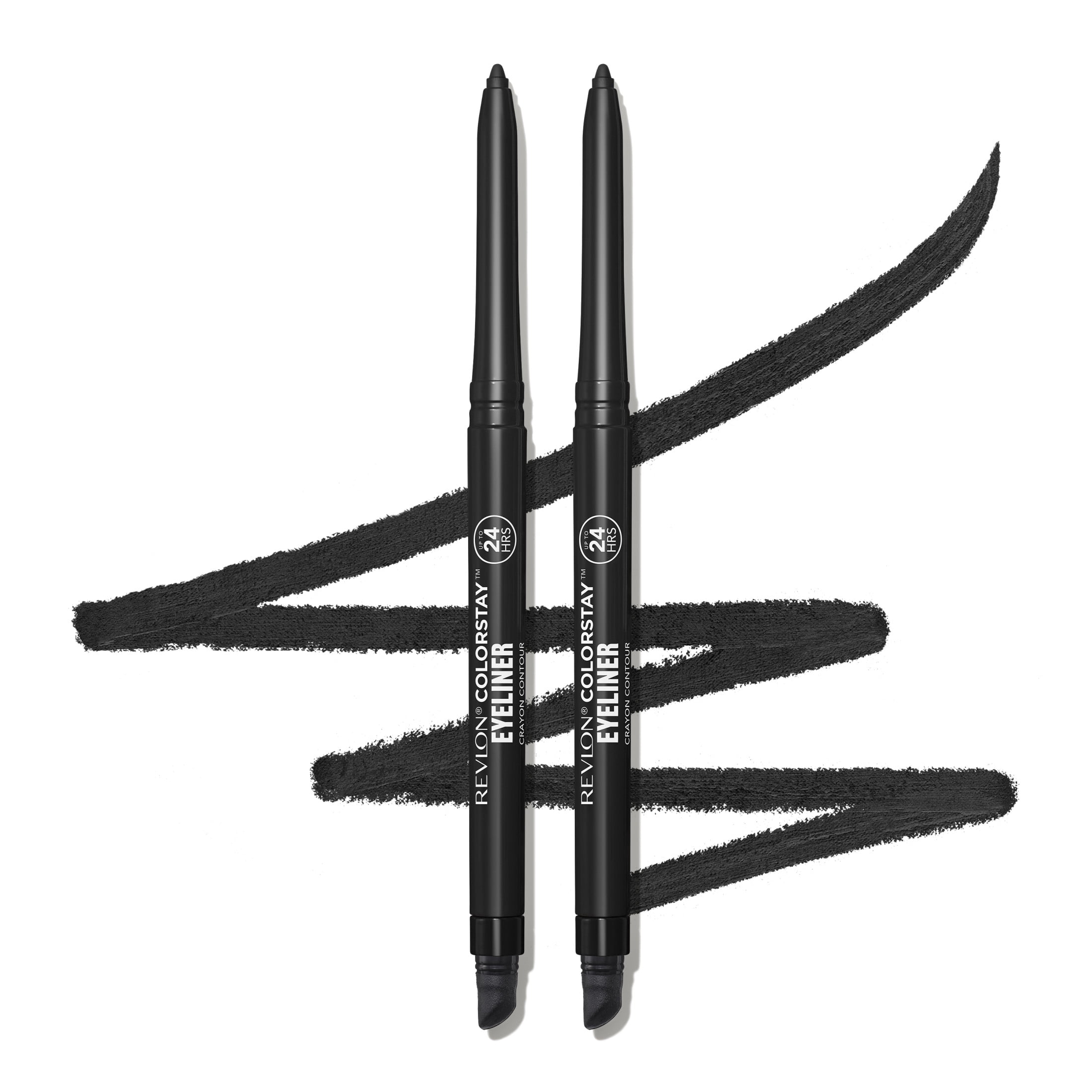 Revlon ColorStay Waterproof Eyeliner Pencil (Black, 2 Pack) ld182