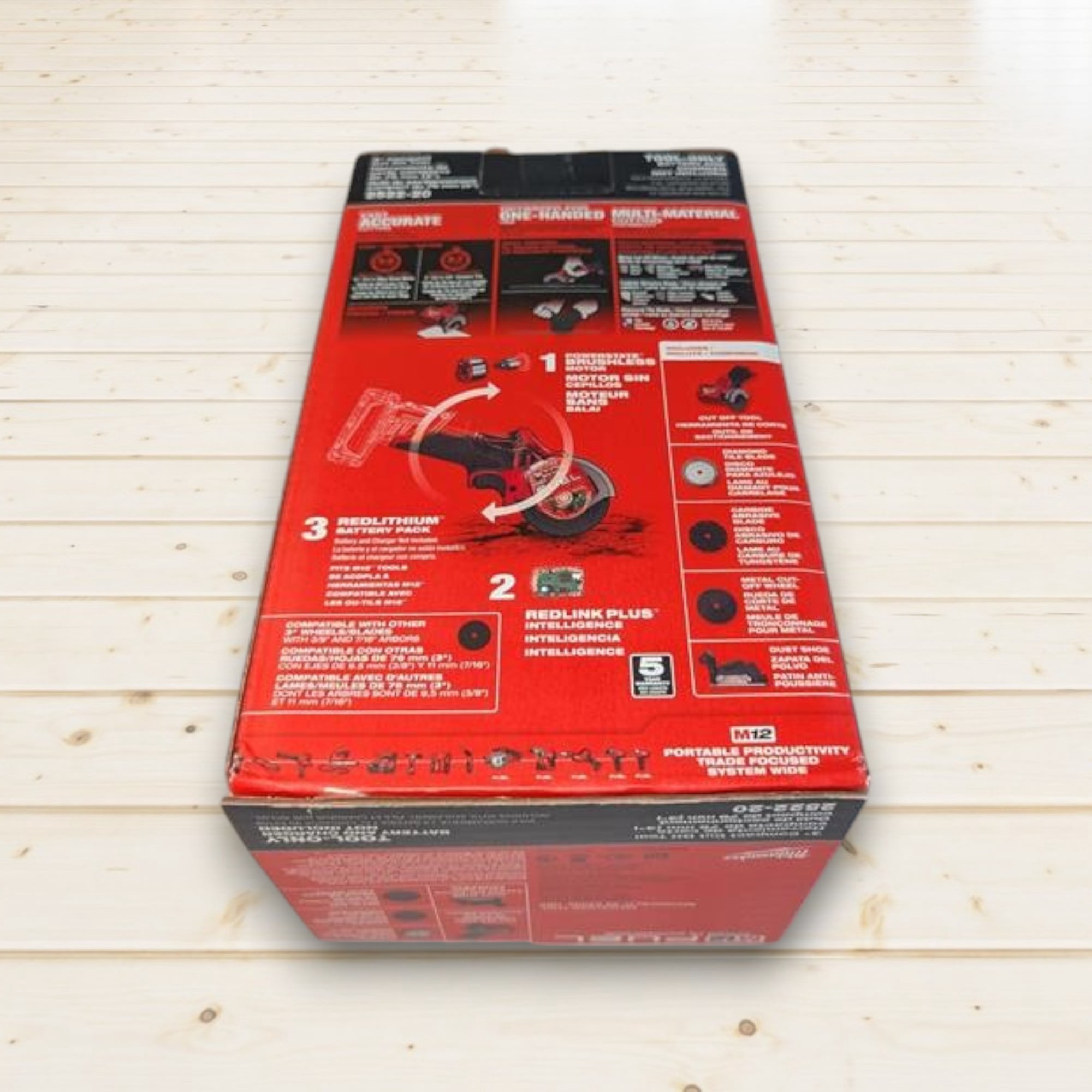 Milwaukee M12 FUEL 3 in Compact Cut Off Tool (Brushless, Multi-Material, Bare Tool) 5ow26 - Image 6