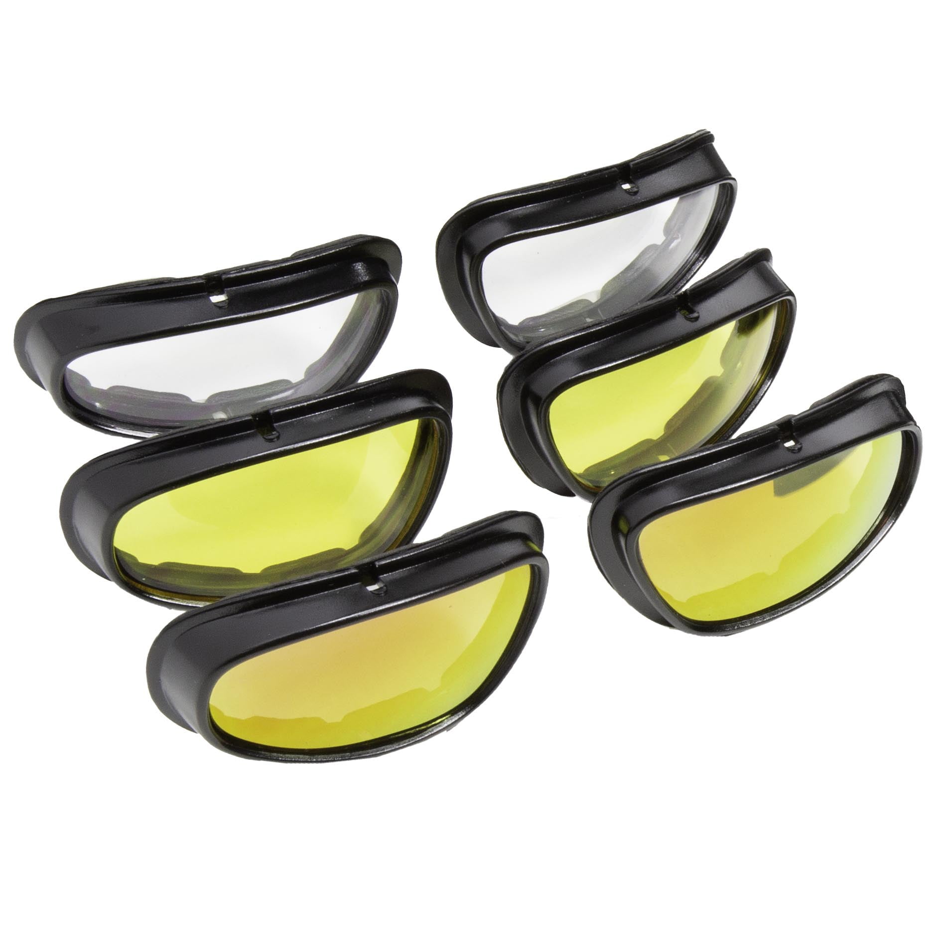 Fuel Helmets Adult MX ATV Off-Road Riding Glasses Kit (Black, One Size) yfcq9