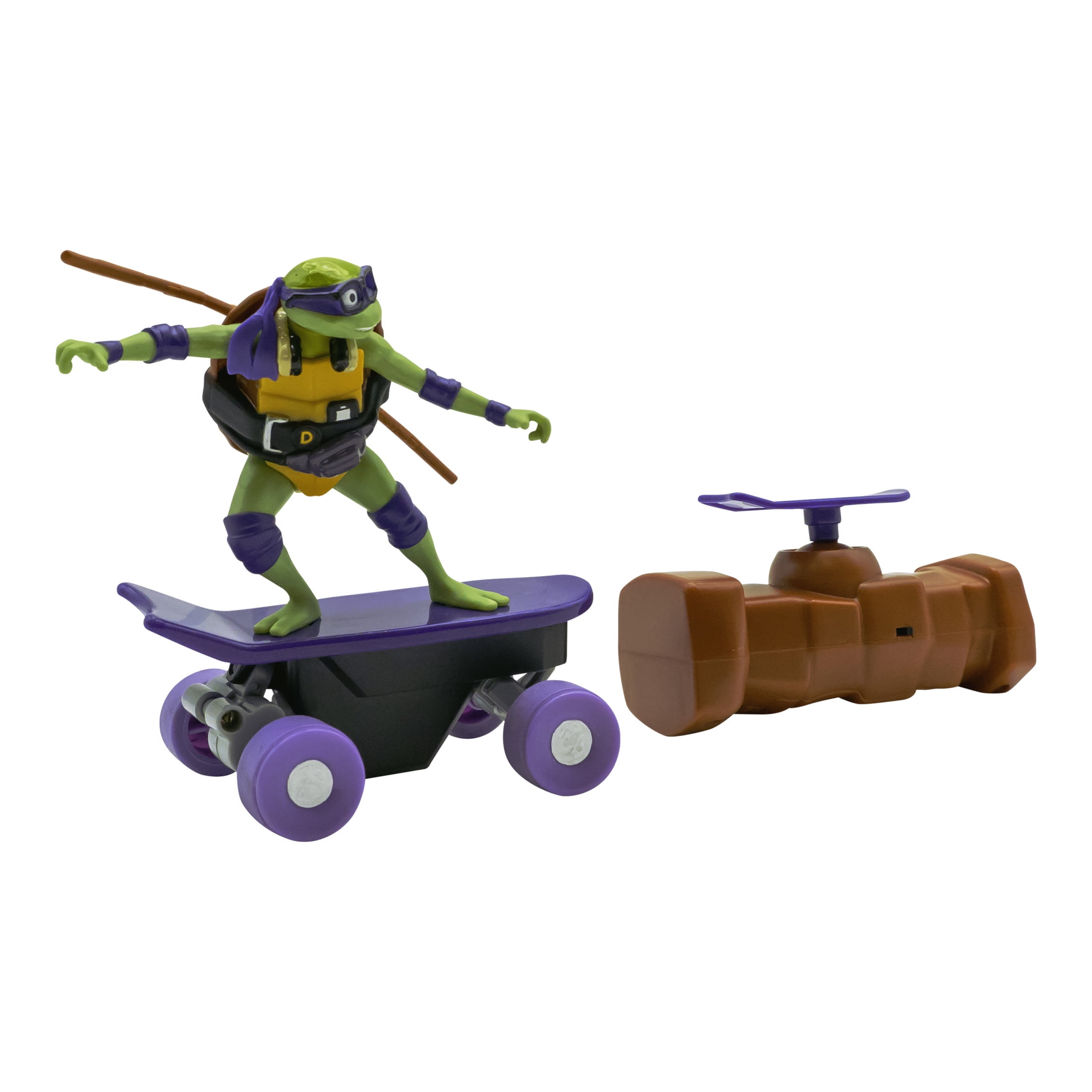 Teenage Mutant Ninja Turtles Donatello Half Pipe RC Skateboard Vehicle (Purple, 1 Pack) ldloi