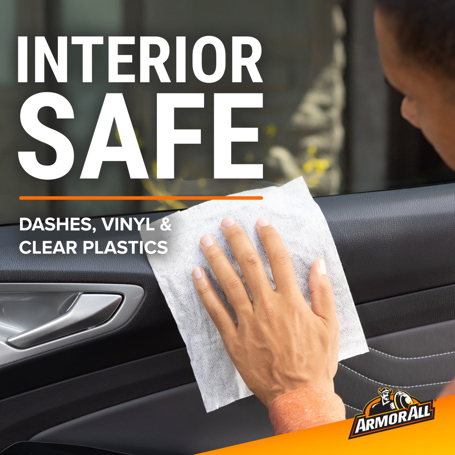Armor All Cleaning Wipes for Automotive Interior Surfaces (White, 50 Count) 657jk