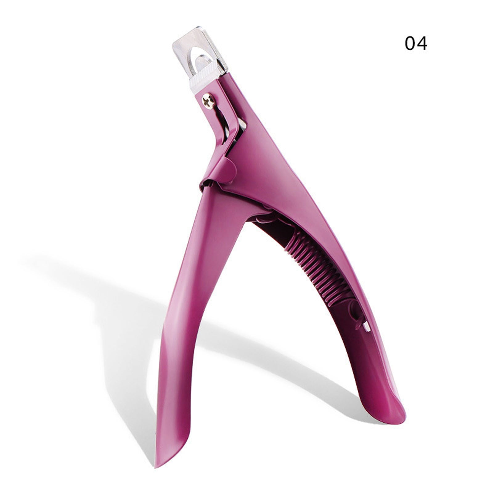 FSTDelivery Adjustable Acrylic Nail Clipper with Magnet Sizer (Stainless Steel, 5 in) h5q6m