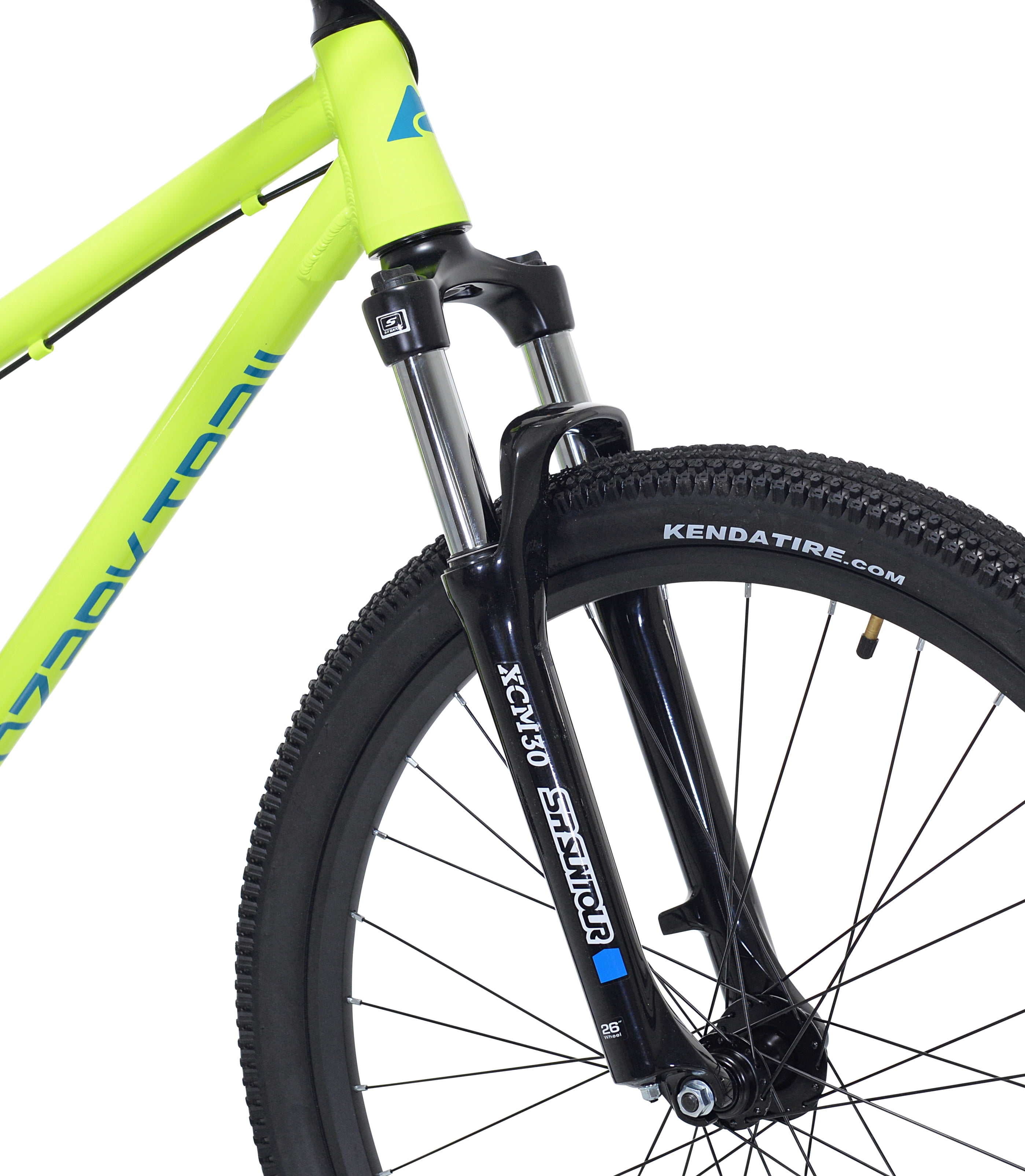 Ozark Trail DJ.1 Airtime Dirt Jump Bike, Lightweight Alloy Frame, Single Speed, 26 in Wheels (Yellow, 13.25 in Frame) l9dl0