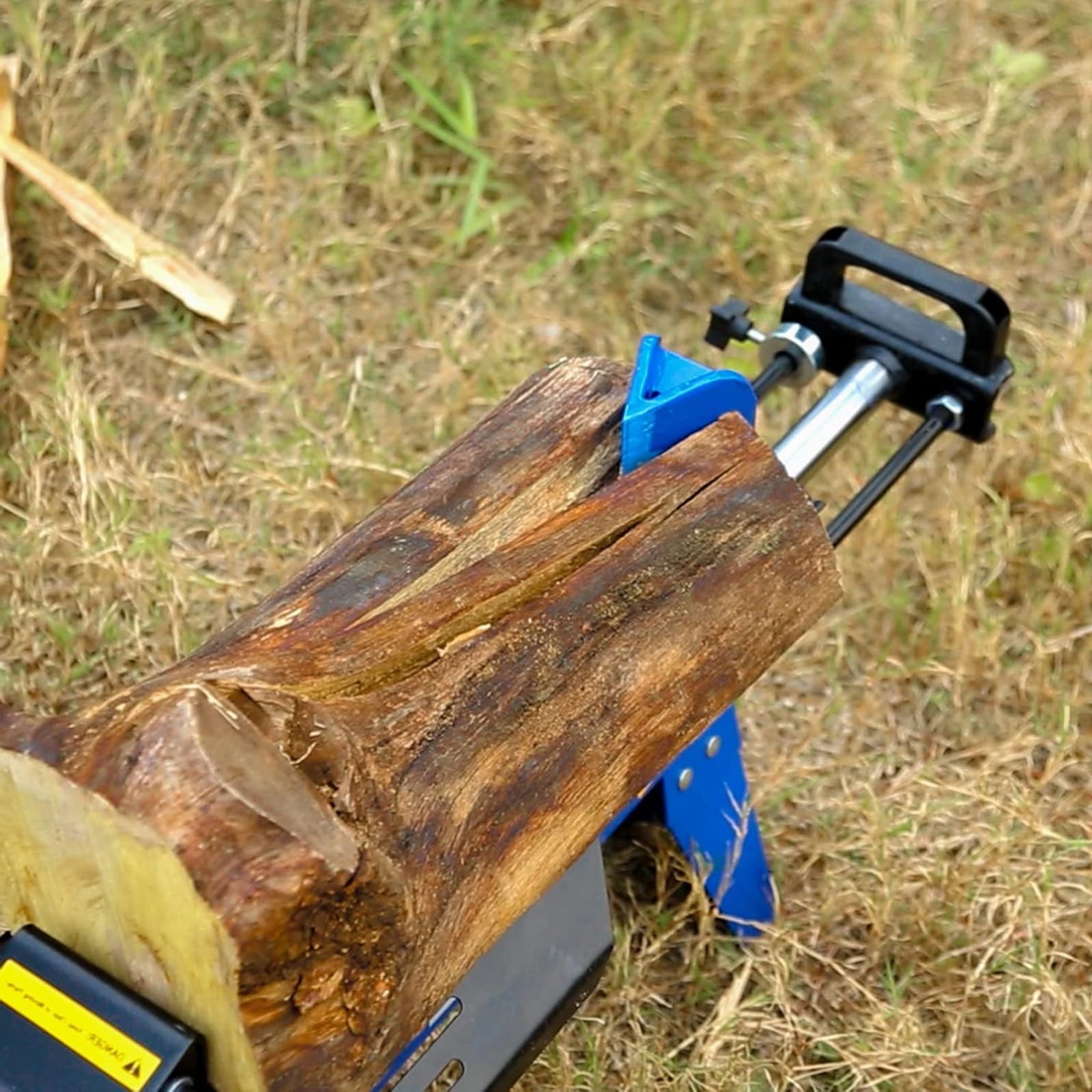 ANLIBATT Electric Log Splitter, 6.5 Ton 15-Amp Motor, Horizontal Wood Cutter for Firewood (Blue, 19 in) 82wgv