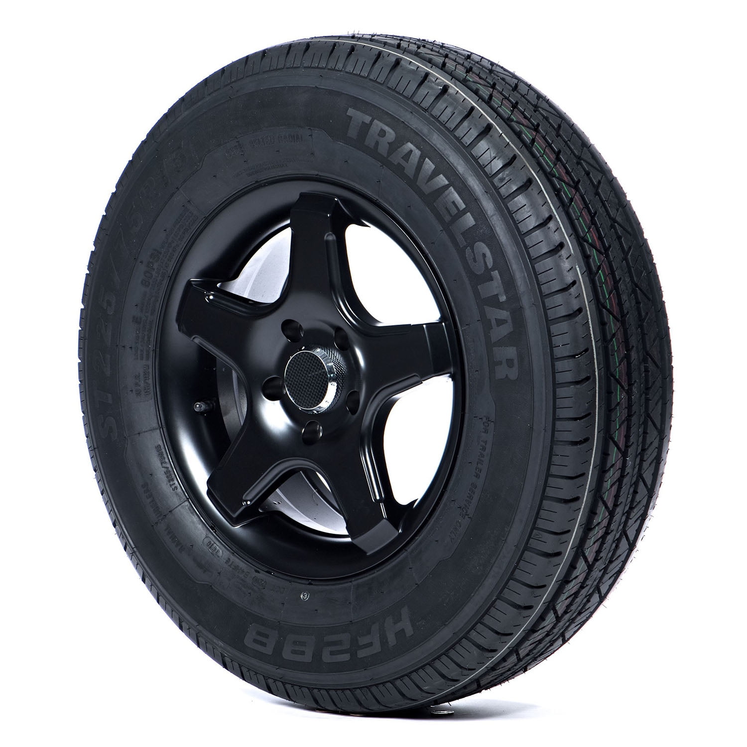 Travelstar HF288 Trailer Tire (ST205/75R14, Load Range D) ab5as