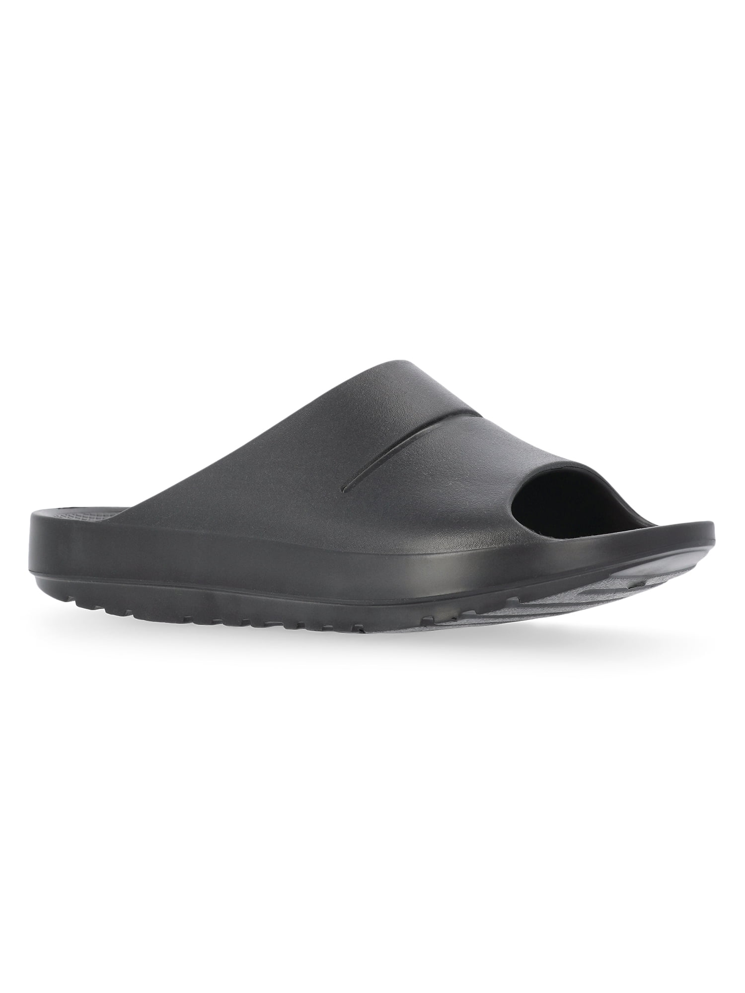 Avia Men's Cushion Recovery Slide Sandals (Black, 10 US) cttbm