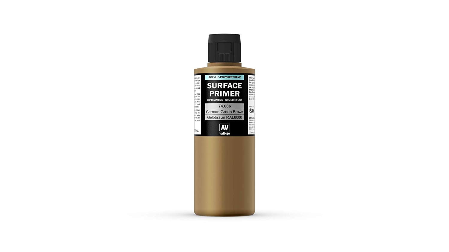 Acrylicos Vallejo German Green Brown Model Paint (Green, 6.76 fl oz) jgqep