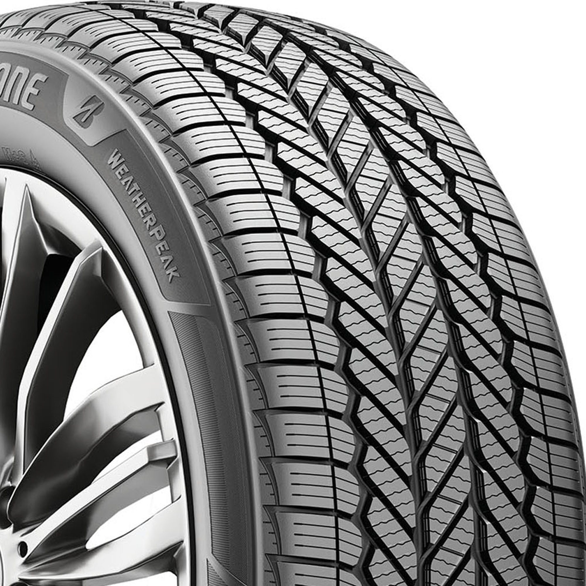 Bridgestone Weatherpeak All Weather Passenger Tire (235/55R18) hneqf