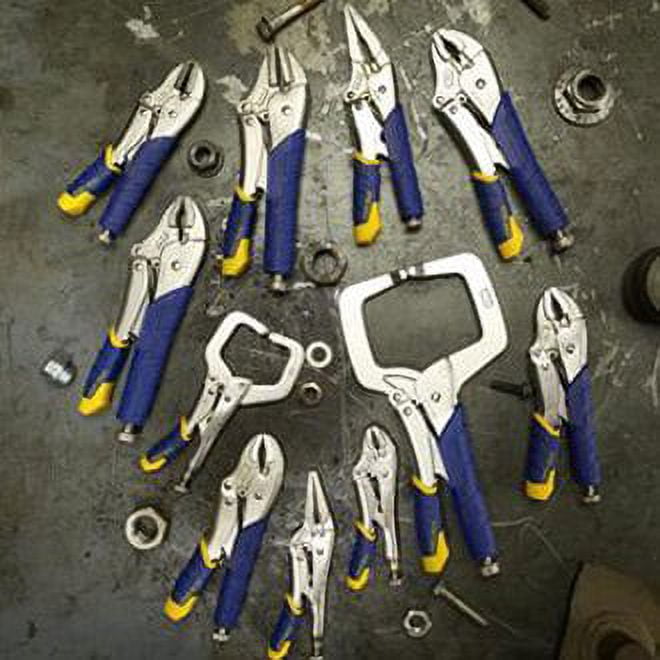 IRWIN Vise-Grip Fast Release Locking Pliers Set (Blue, 6 in and 10 in) urabe