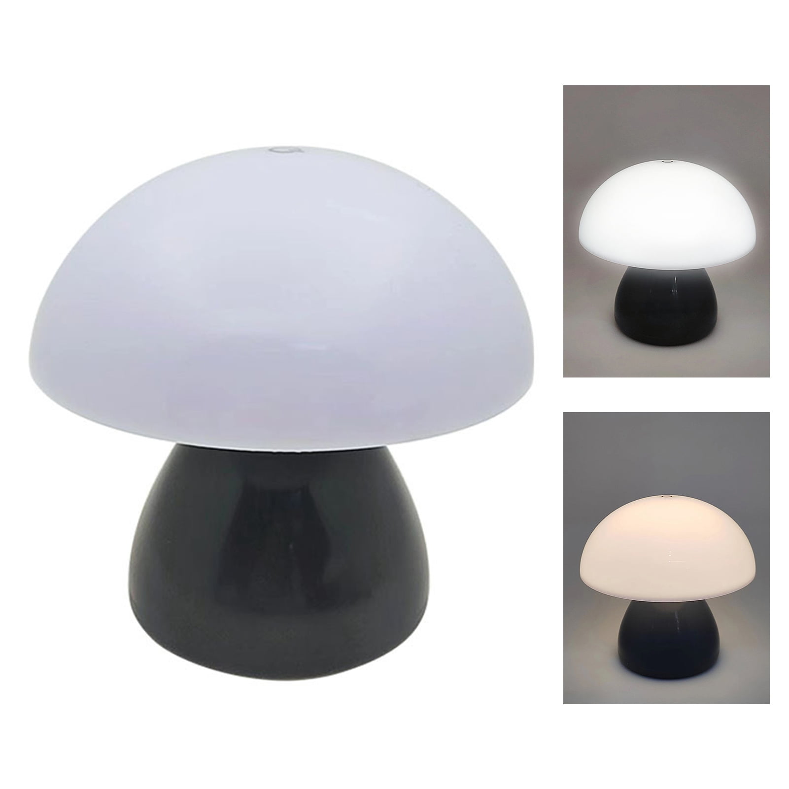 Joernso Mushroom Lamp Bedside Nightstand Light (Pink, 7 in) 6jiix