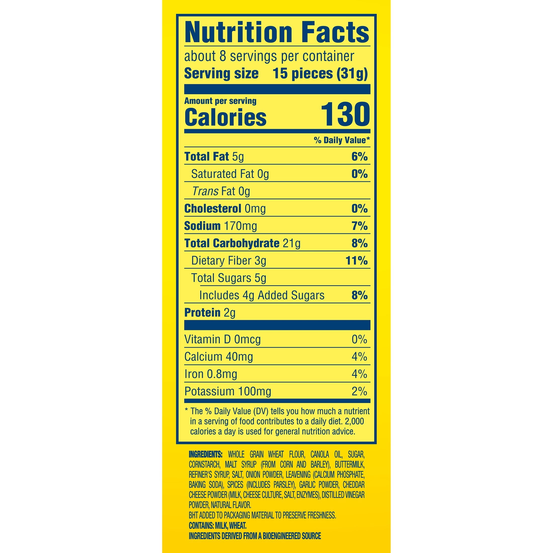 Wheat Thins Ranch Whole Grain Wheat Crackers (Ranch, 8.5 oz) adg6p