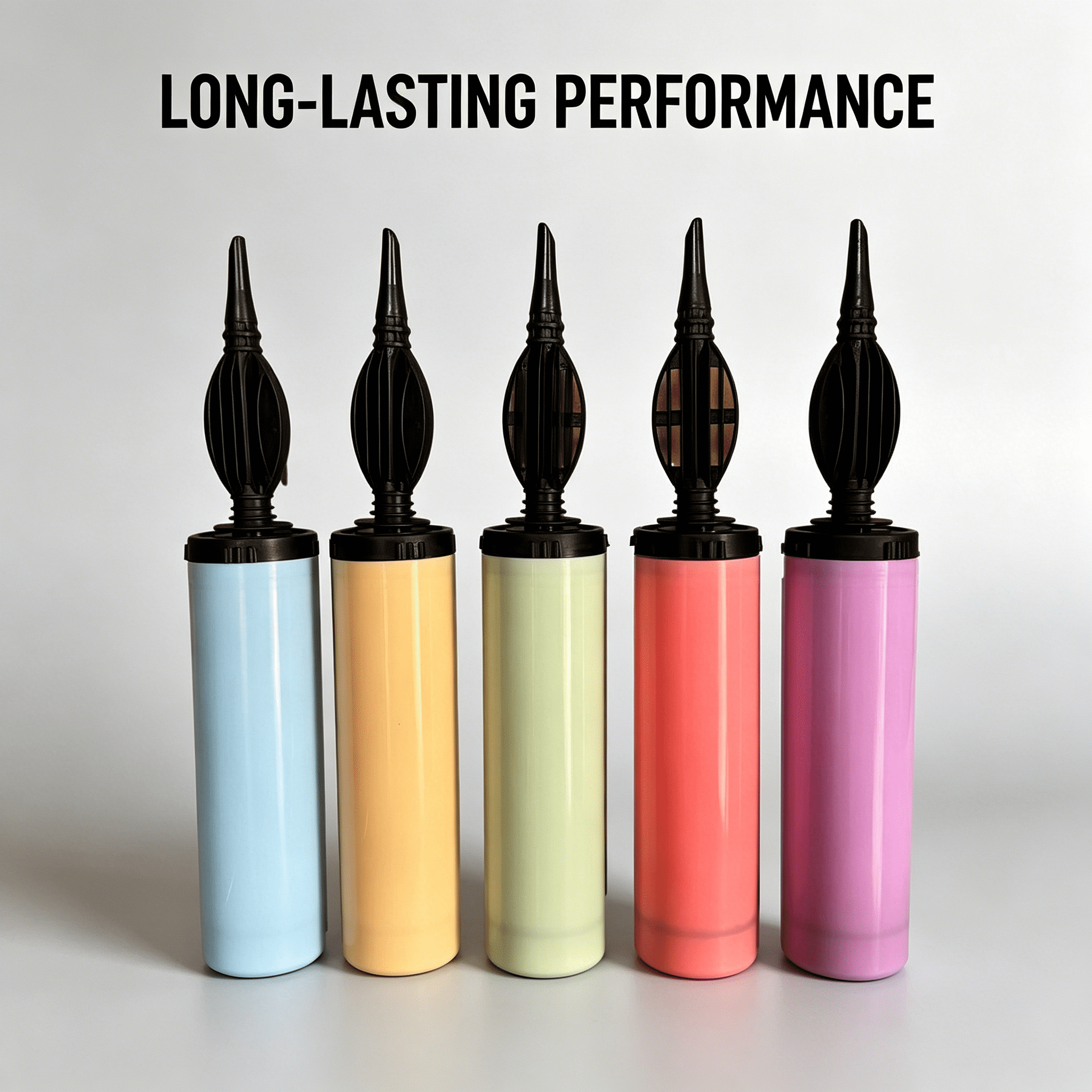 EXLEAF Manual Balloon Pump Handheld Inflator for Party Decorations (2 Pack, 11 in) 5dbyv