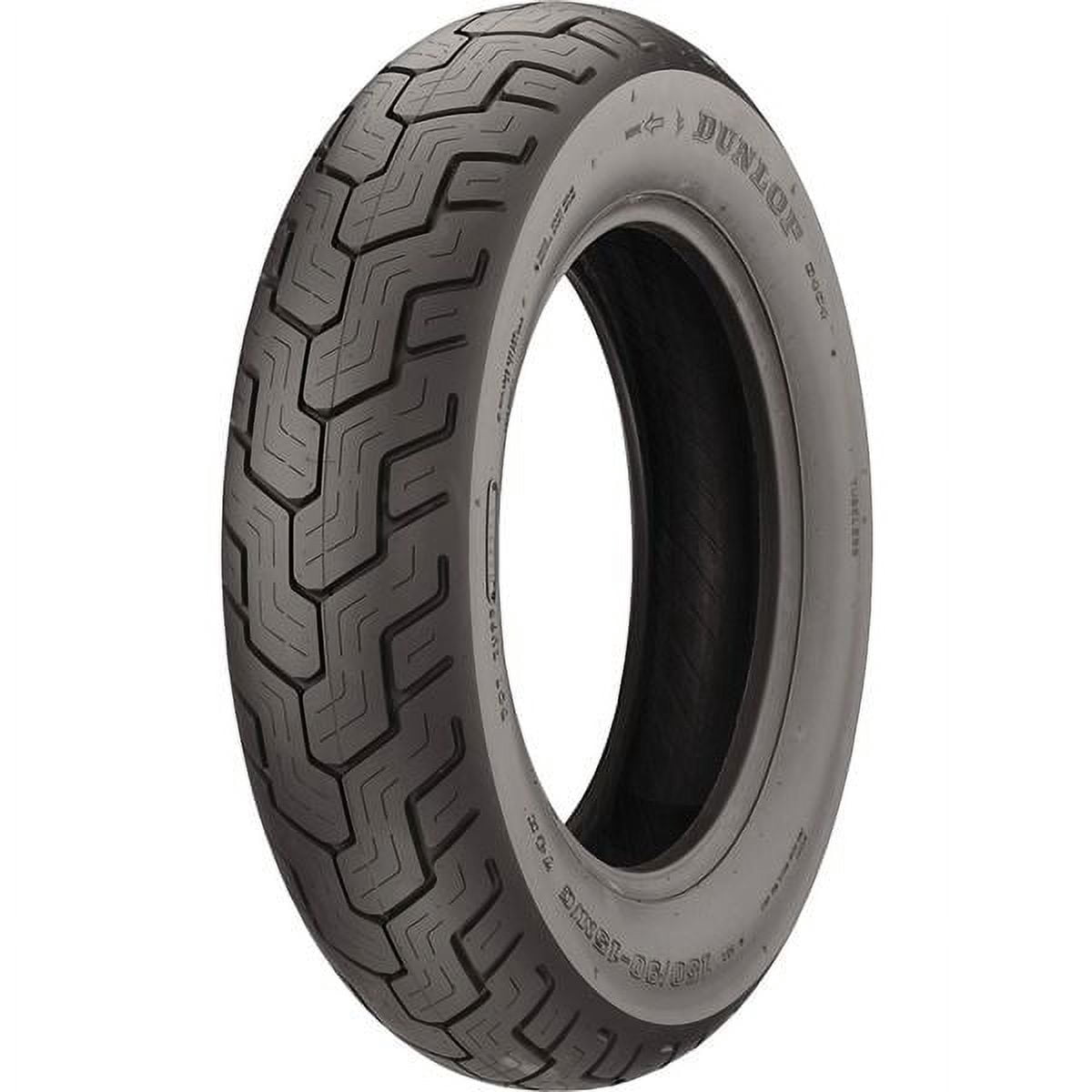 Dunlop D404 Rear Motorcycle Tire (Black, 150/90-15) ei8vy