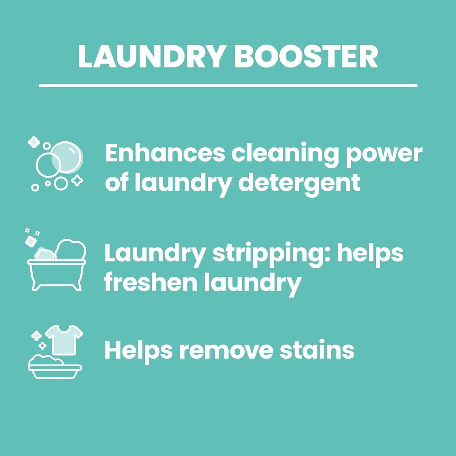 20 Mule Team Borax All Natural Laundry Booster and Multi-Purpose Household Cleaner (65 oz) 19mou
