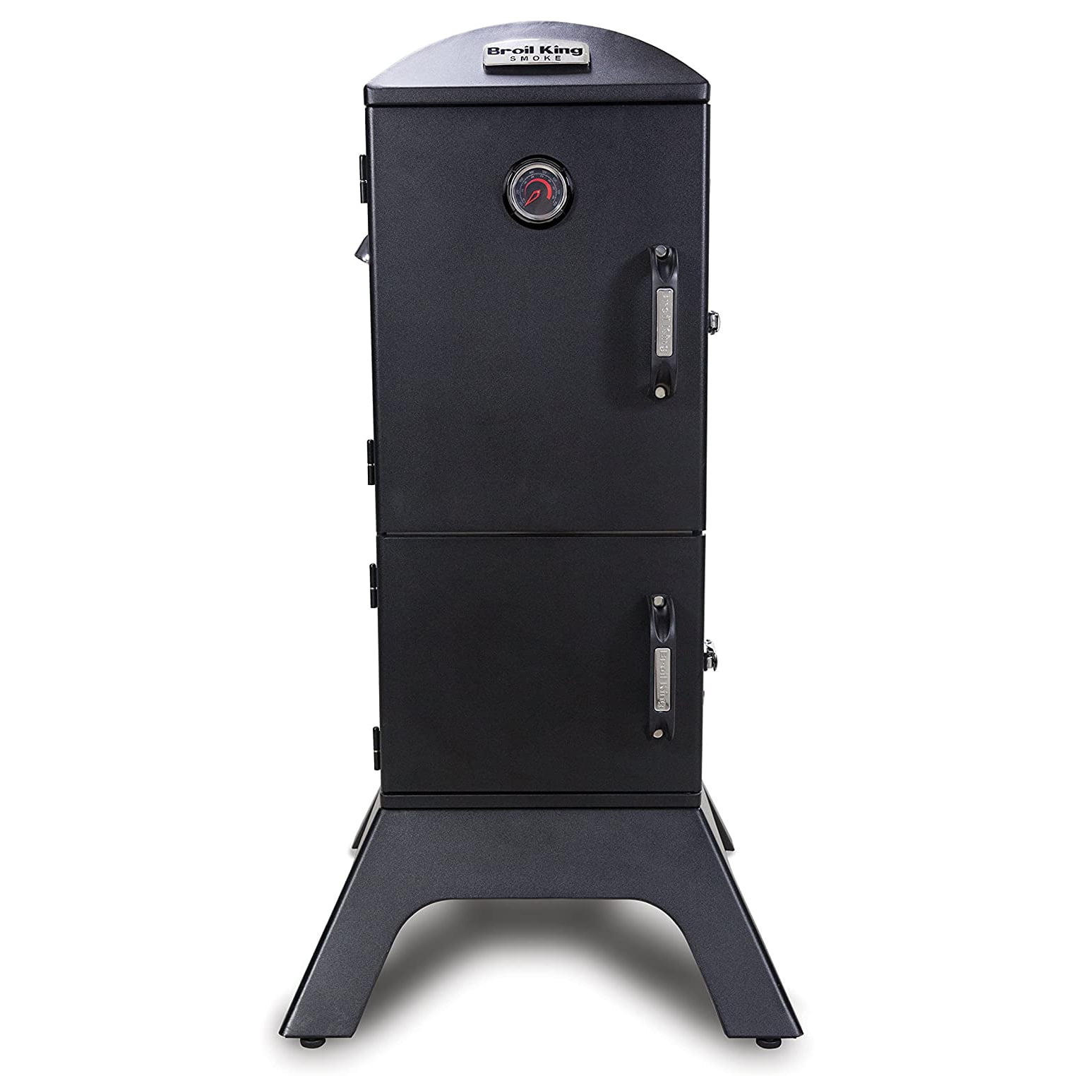 Broil King BK923610 Heavy Duty Vertical Charcoal Smoker with Electronic Ignition (Black, 48.5 x 18 x 22 in) ia1p0