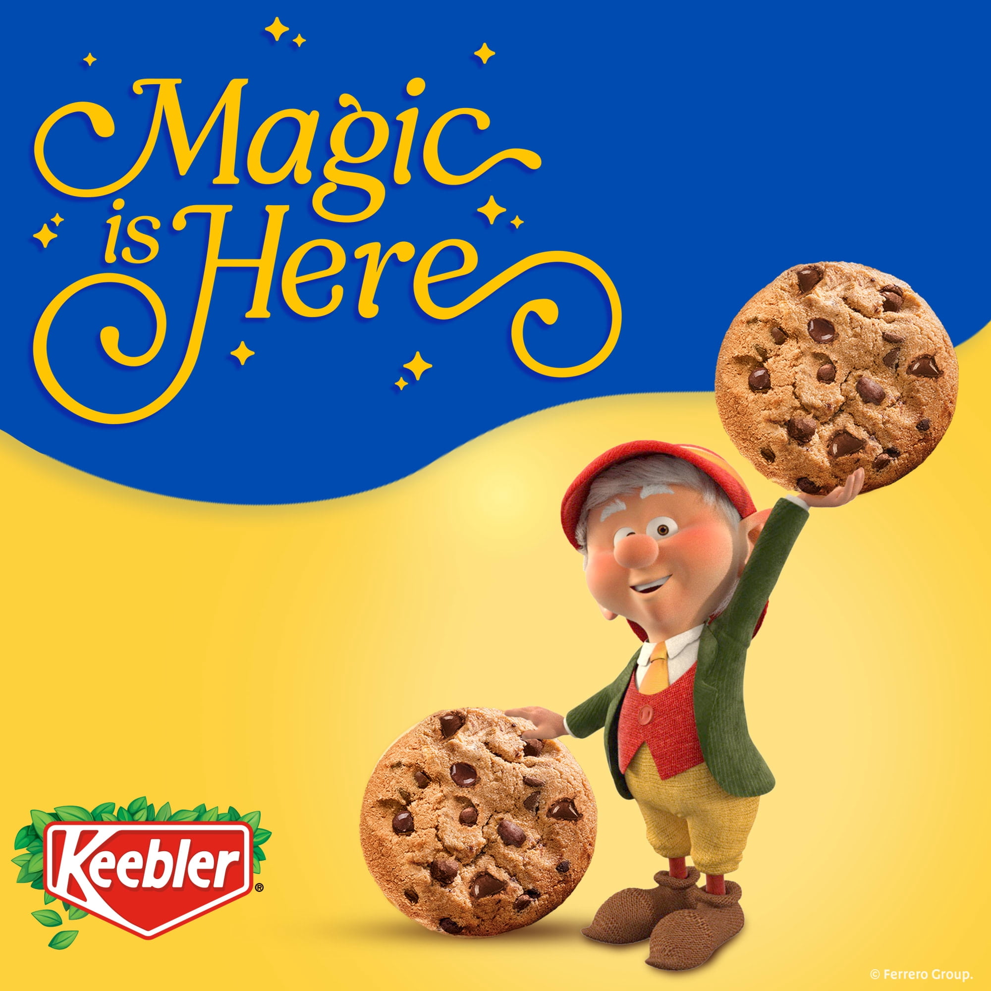Keebler Chips Deluxe Cookies, Chocolate Chip & Fudge Chunks (11.2 oz) sea93