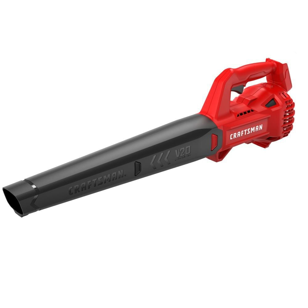 CRAFTSMAN V20 Cordless Leaf Blower, High-Velocity Hard Surface Clearing Tool (Bare Tool) c358a
