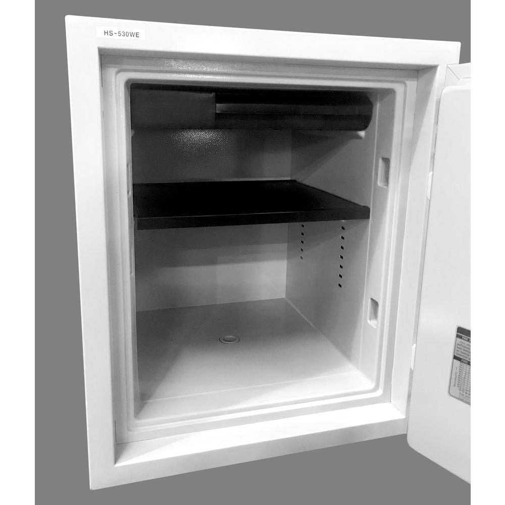 Hollon Safes Fireproof Home Security Safe (White, 1850-Degree Rated) u6bcv