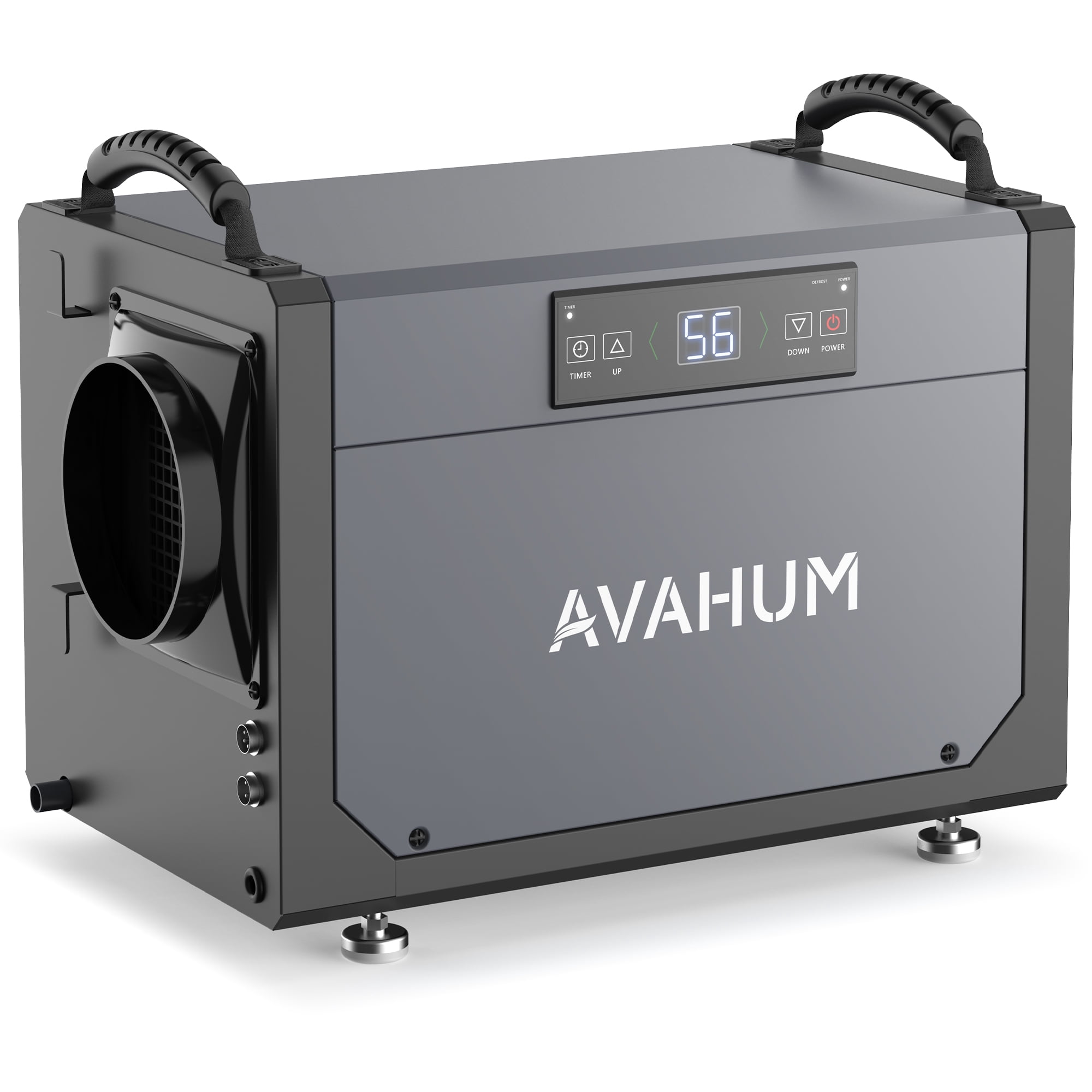 AVAHUM Commercial Dehumidifier for Basement and Crawl Space (Grey, 120 Pints) x645g