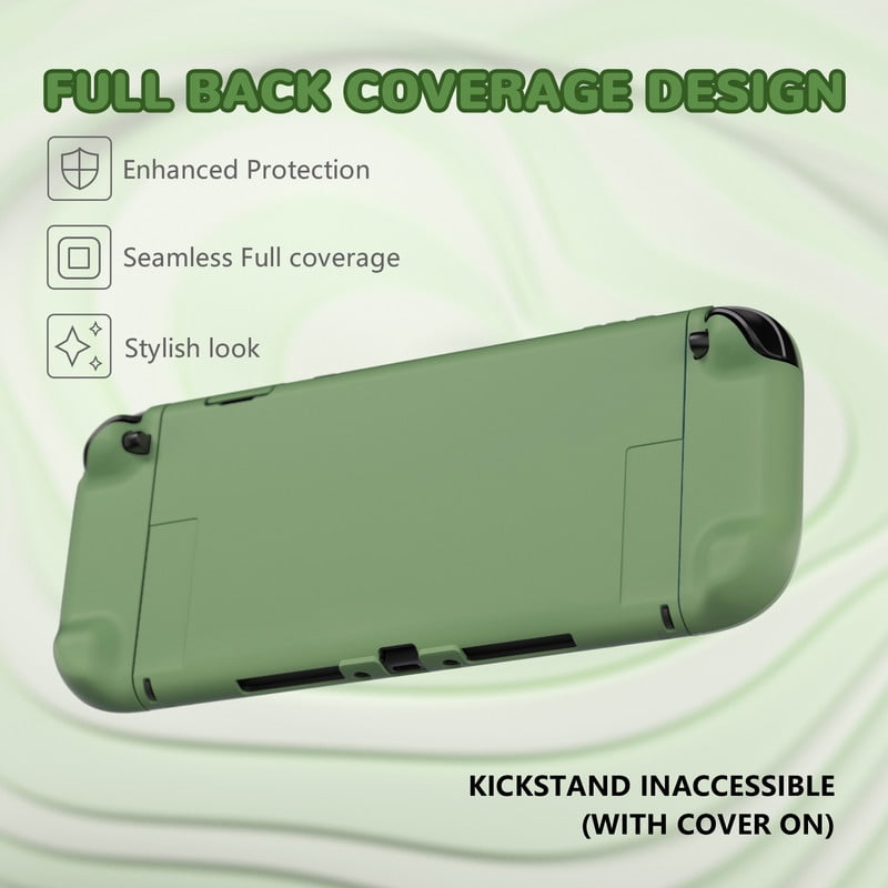PlayVital Hard Shell Case for Nintendo Switch 2 (Matcha Green, 1 Pack) tzznp
