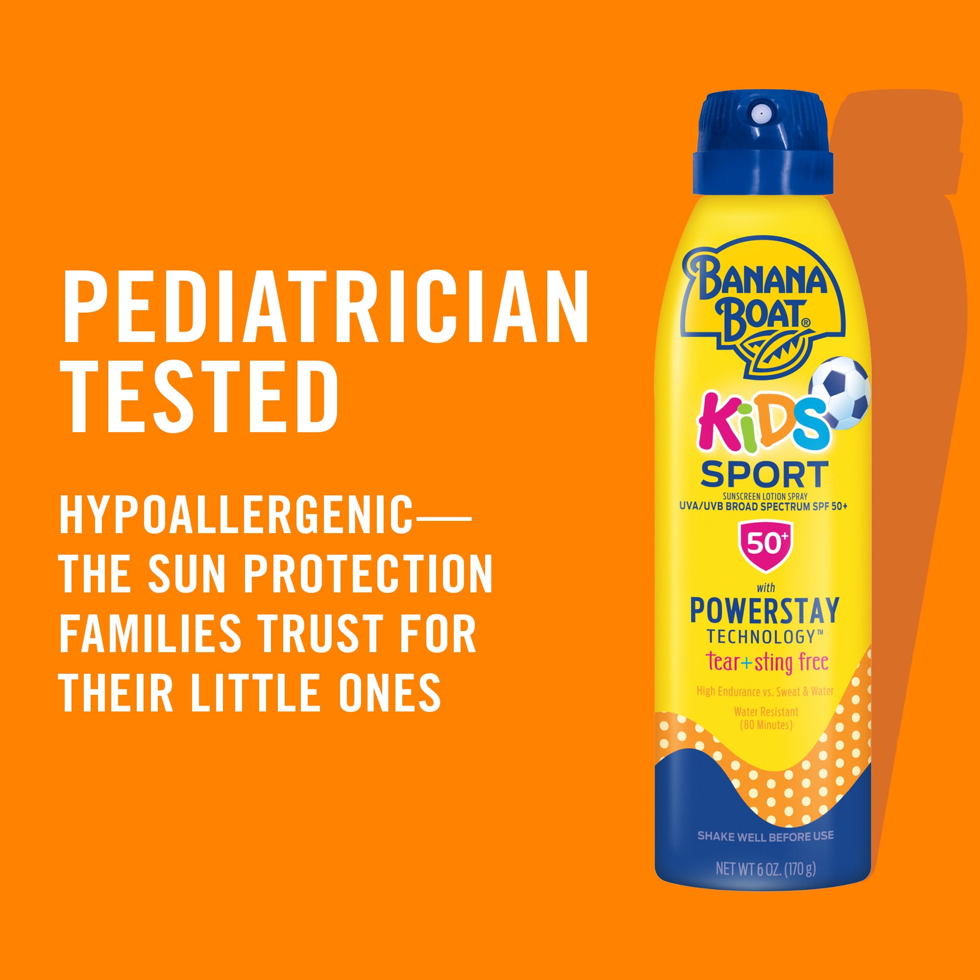 Banana Boat Kids Sport Sunscreen Spray (SPF 50, 9.5 oz) 9euy2