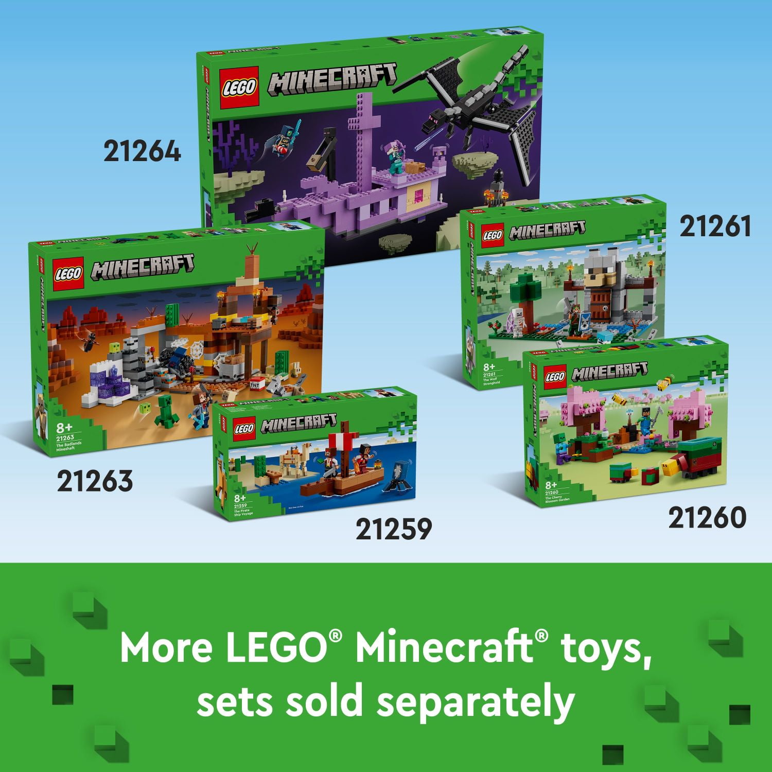 LEGO Minecraft The Windmill Farm Building Set, Creative Video Game Construction Toy with Minifigures (462 Pieces) ngi66