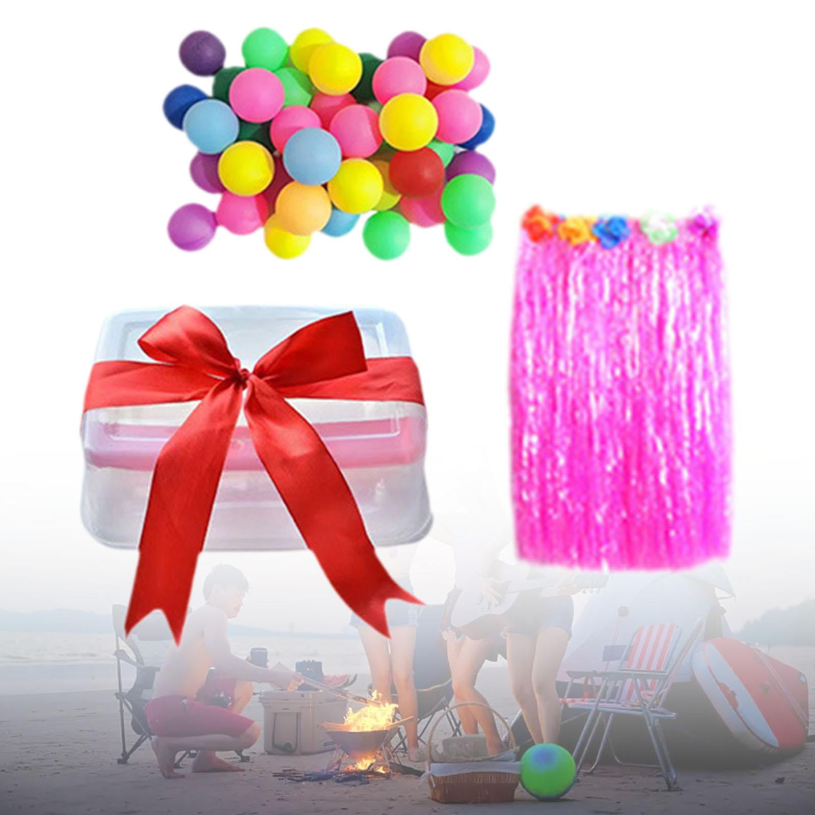 Almencla Shaking Ball Game Set Interactive Backyard Activity Toy for Kids and Adults (30 Balls, 98.43 in Ribbon) svaka