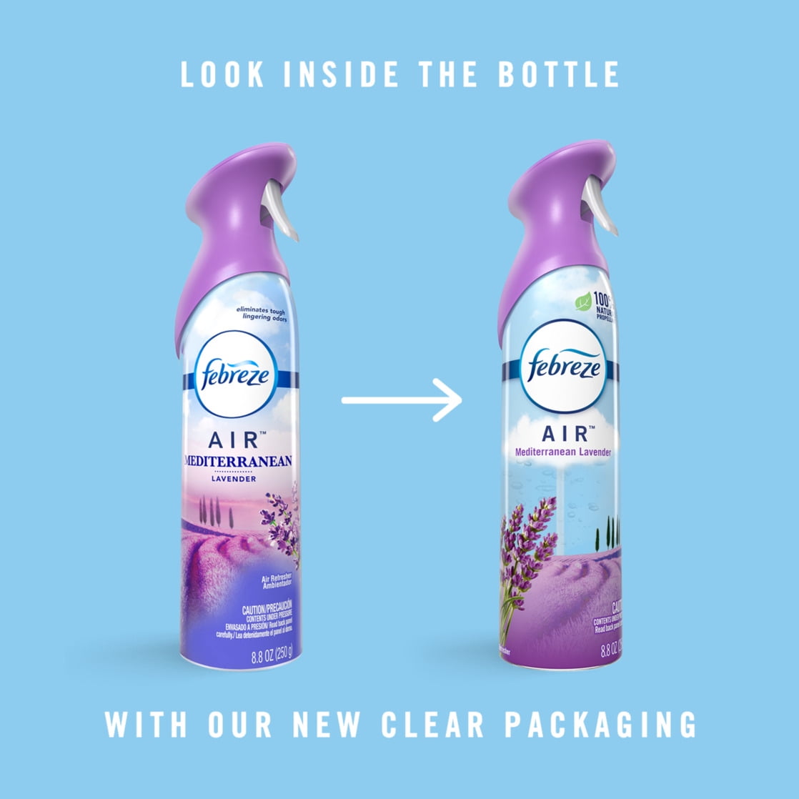 Febreze Air Freshener Room Spray, Odor-Fighting Mist, Mediterranean Lavender (8.8 oz) wyq3y