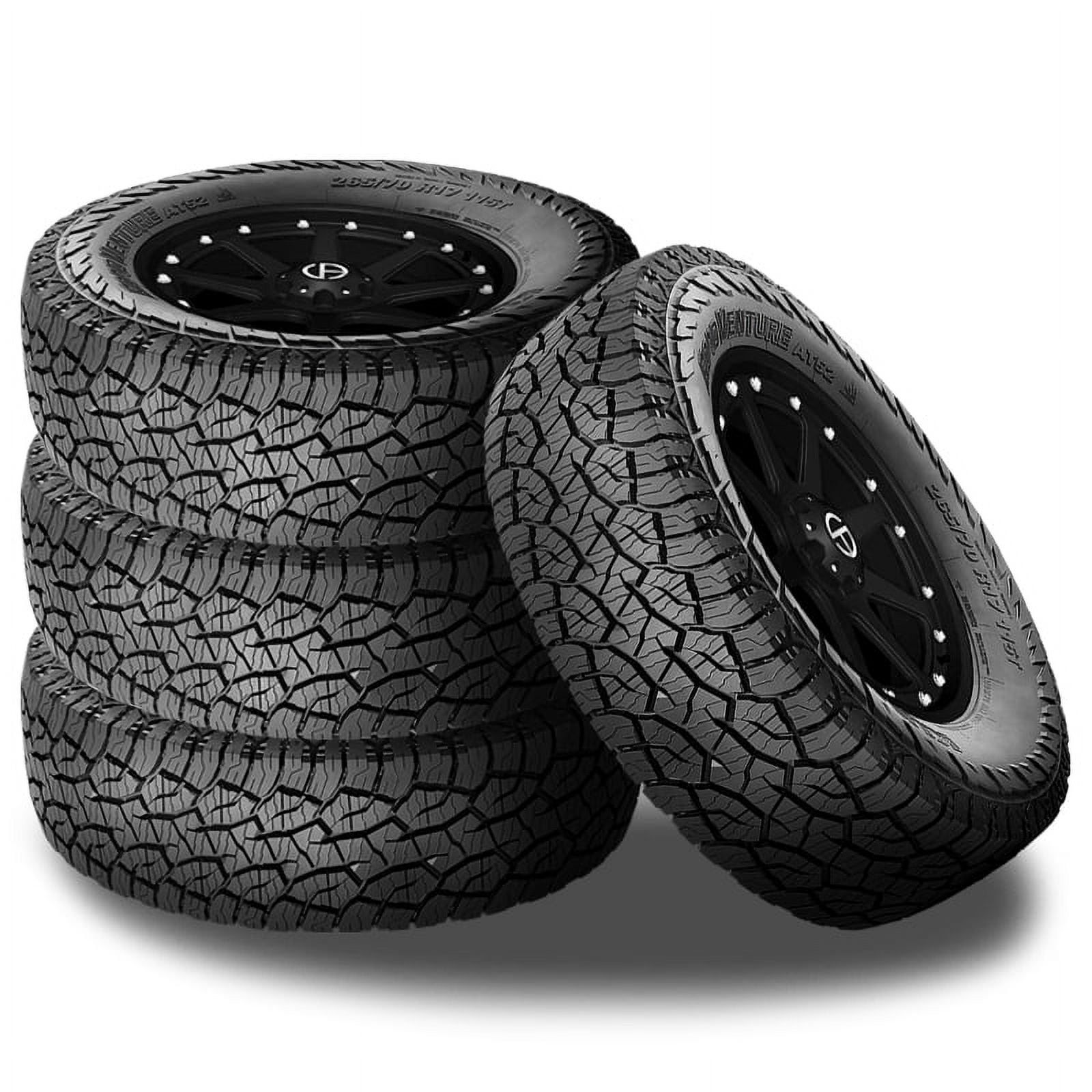 Kumho Road Venture AT52 All-Terrain Truck SUV Tire (285/75R16, 4-Pack) kvc0c