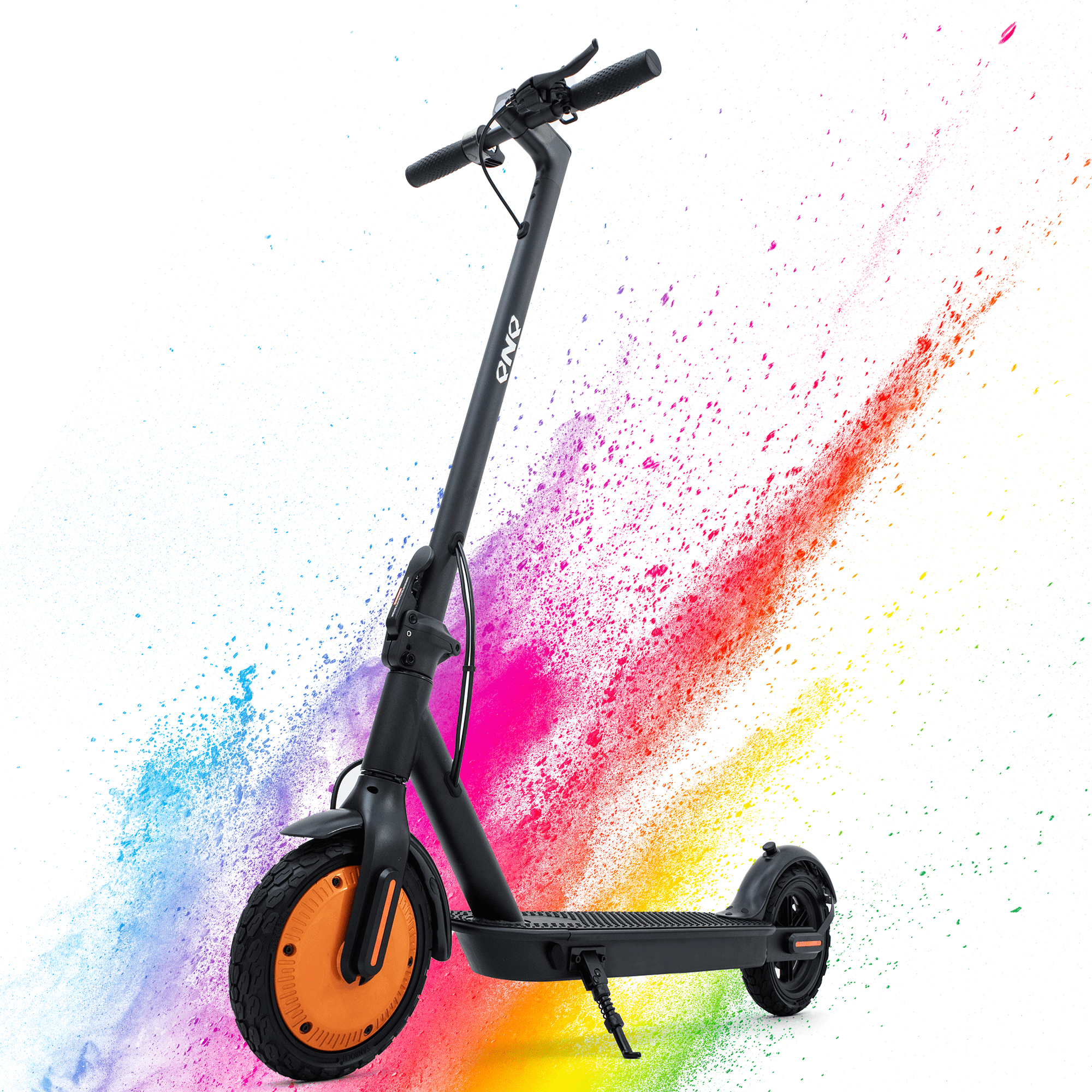 HILLVIGO Electric Scooter for Adults and Teens, 500W Motor, 15 MPH Top Speed, Portable Folding Design (Black, 8.5 in) og9od