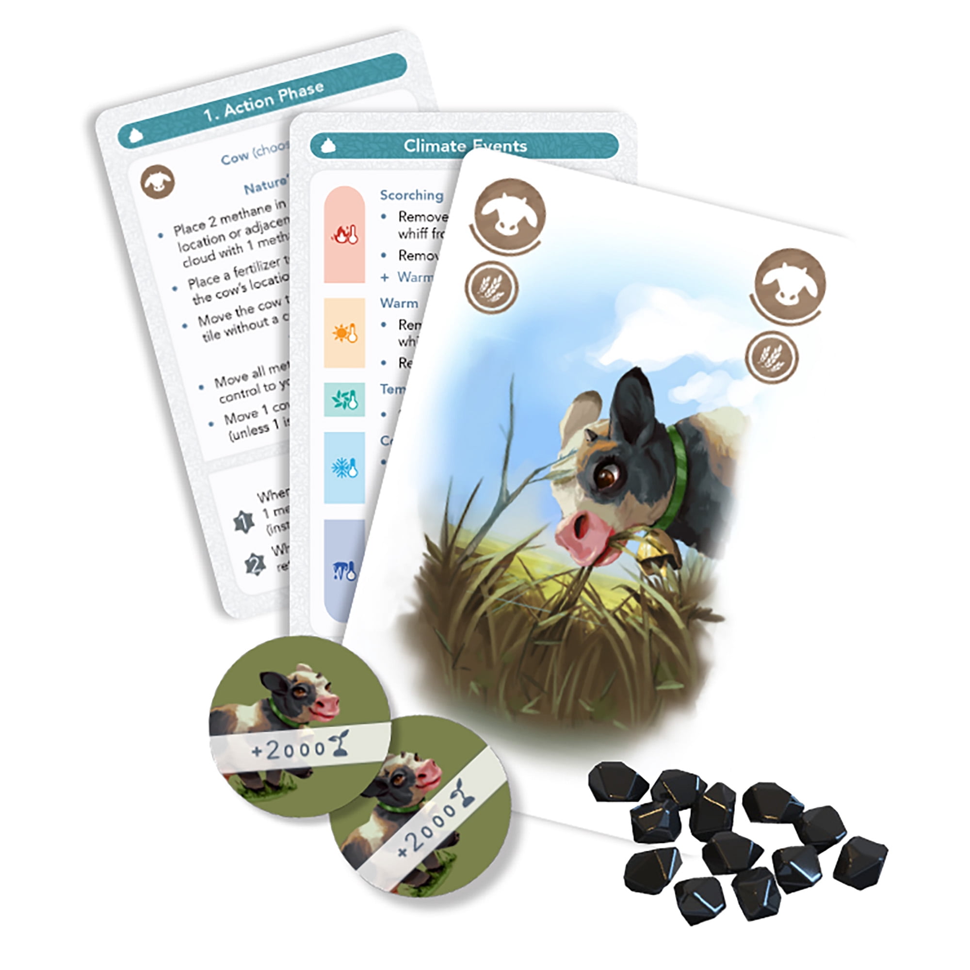 Impressions Petrichor Cows Expansion Strategy Board Game (1-4 Players) udt88