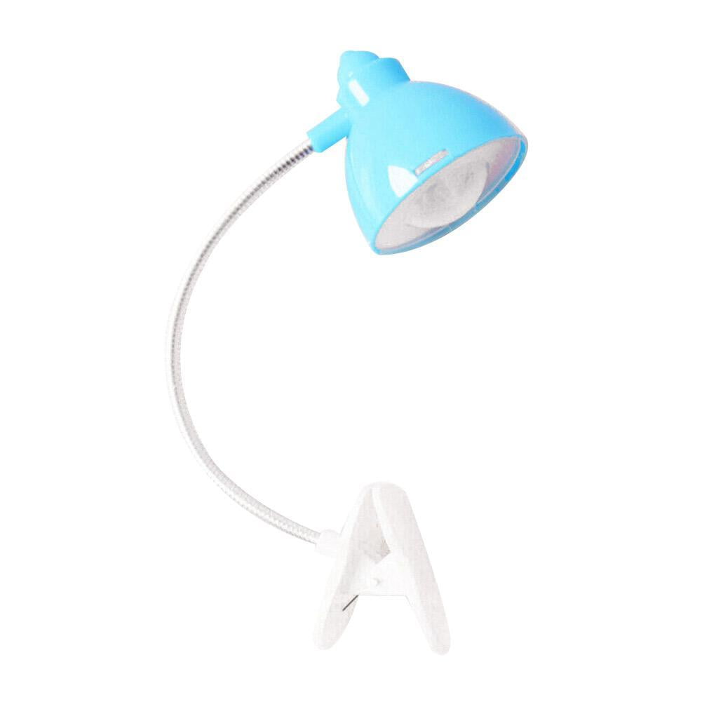 PiLoLiving LED Clip-on Desk Lamp Flexible Eye-Protection Reading Light (White, 12 in) 4udvk