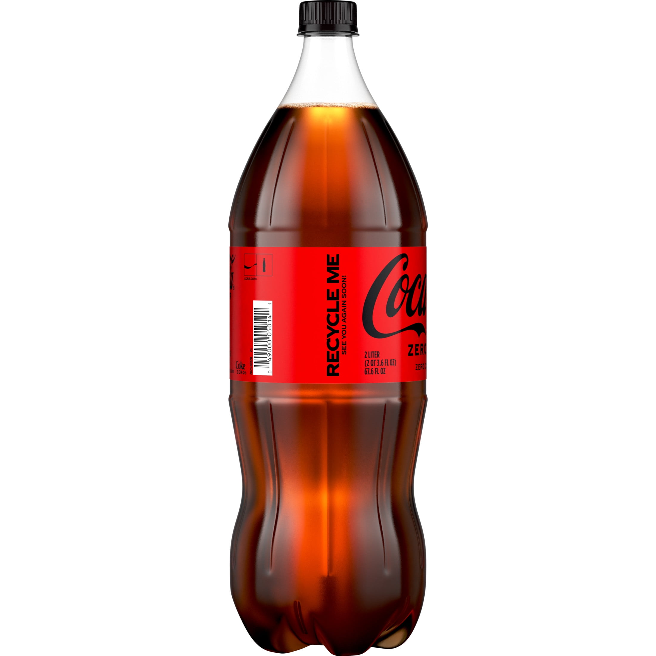 Coca-Cola Zero Sugar Cola Soda (67.6 fl oz) gm7m6