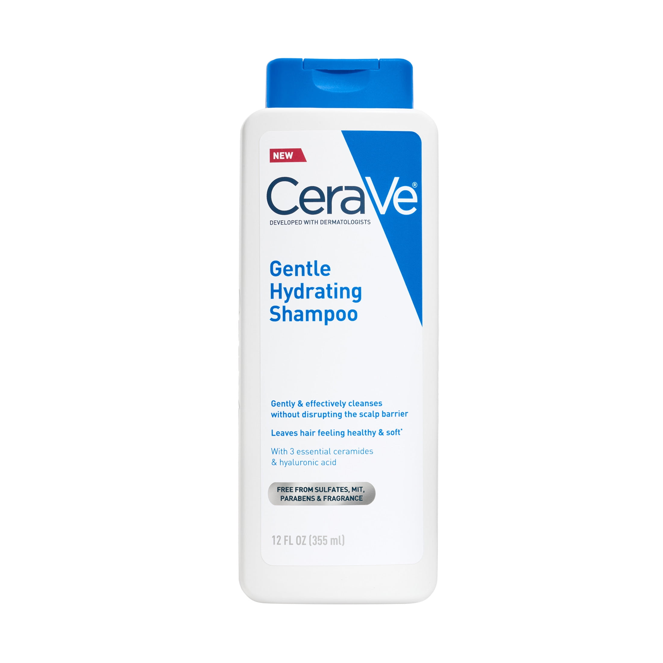 CeraVe Gentle Hydrating Shampoo for Normal to Dry Scalp and Hair (12 fl oz) wq9f1
