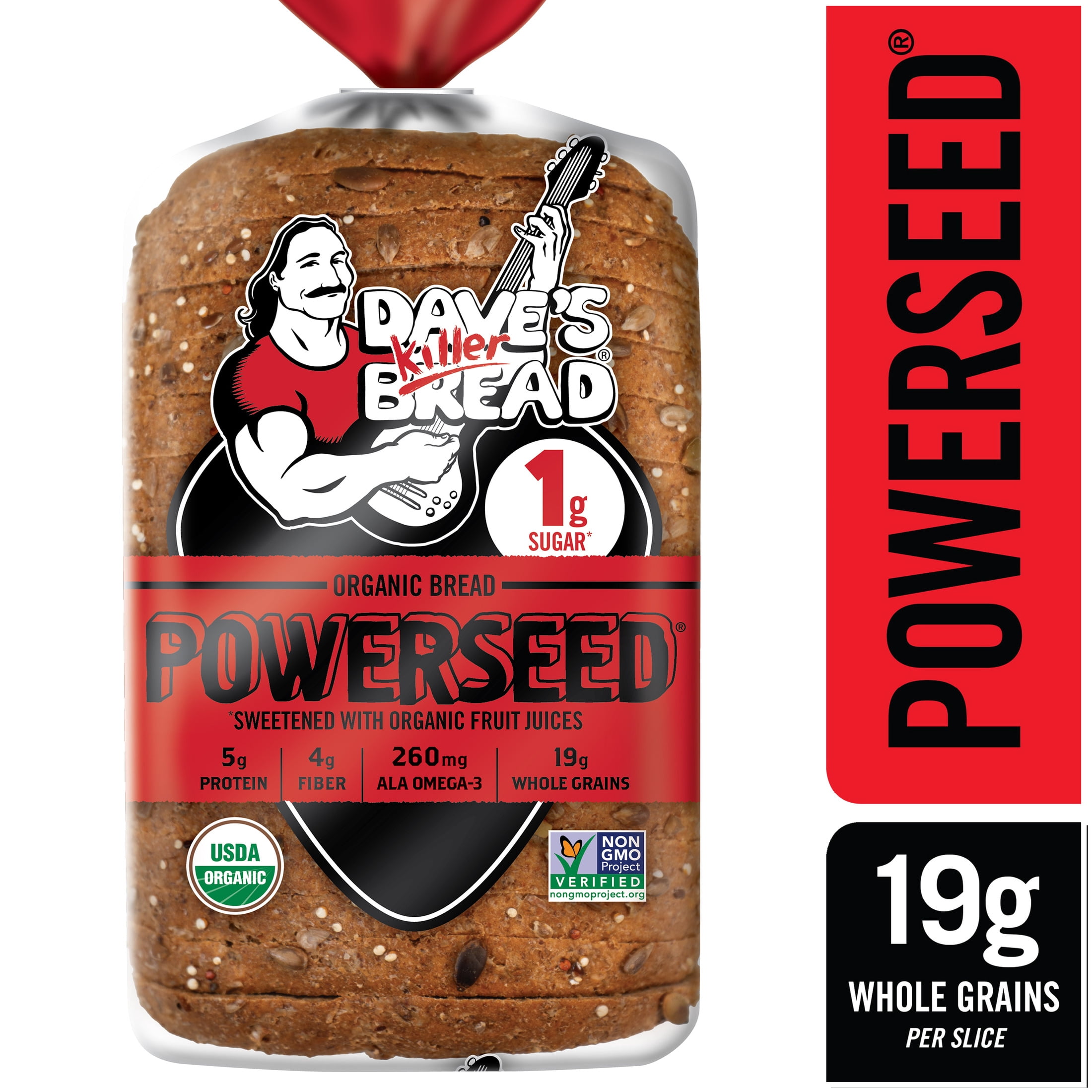 Dave's Killer Bread Powerseed Organic Seeded Bread (25 oz) 4485j